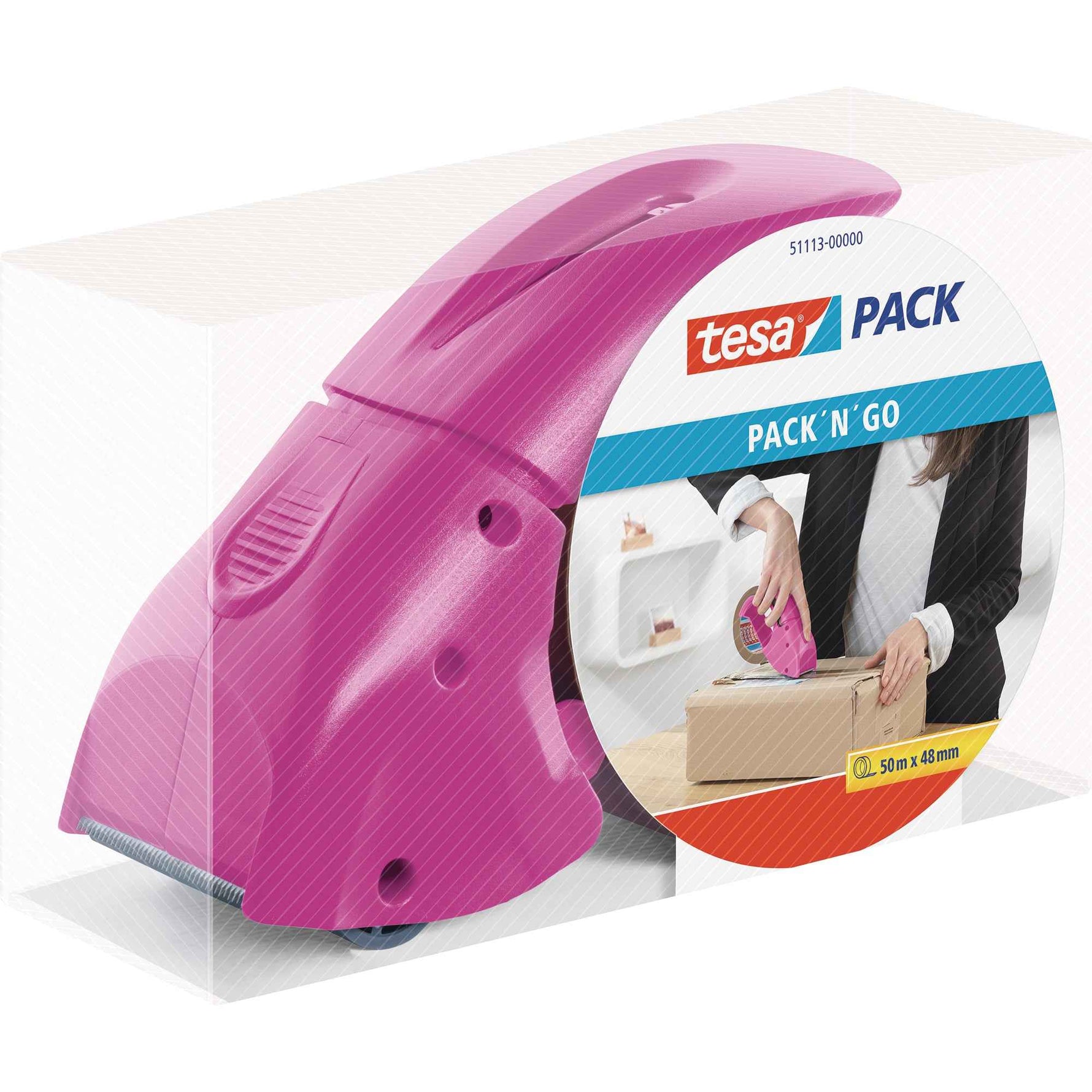 tesa® Packbandabroller PACK ´n´ GO®