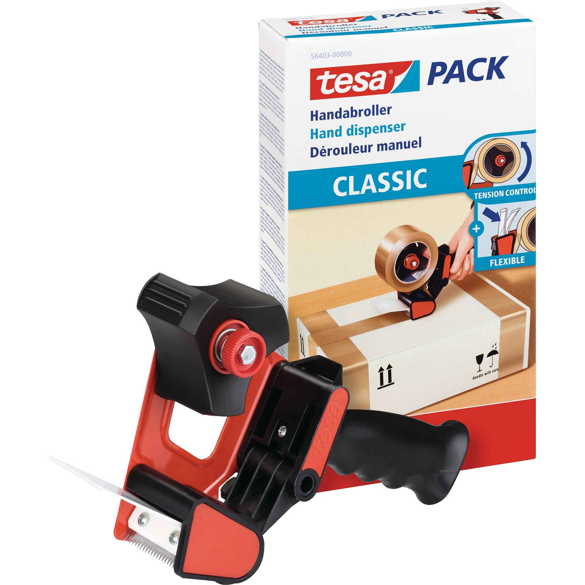 tesa® Packbandabroller Classic tesapack®/tesafilm®-Rollen