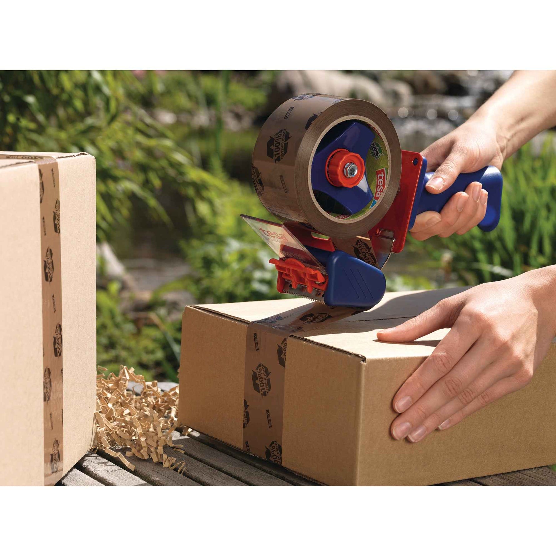 tesa® Packband tesapack® Eco & Strong mit Aufdruck