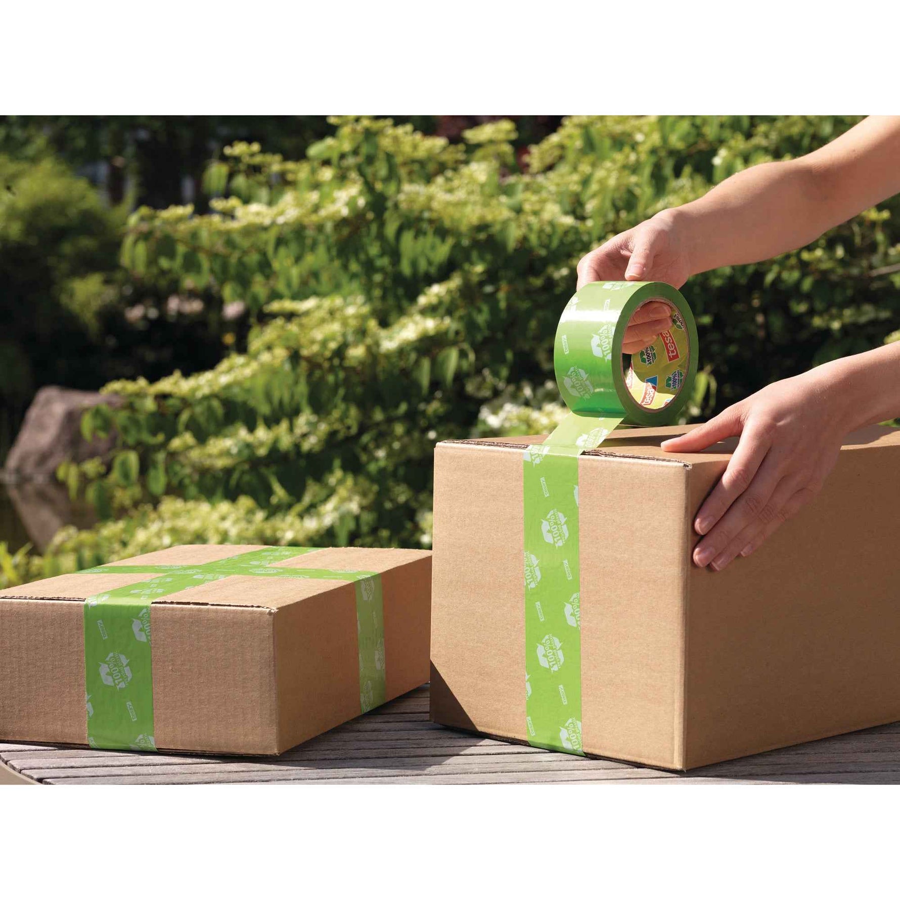 tesa® Packband tesapack® Eco & Strong mit Aufdruck