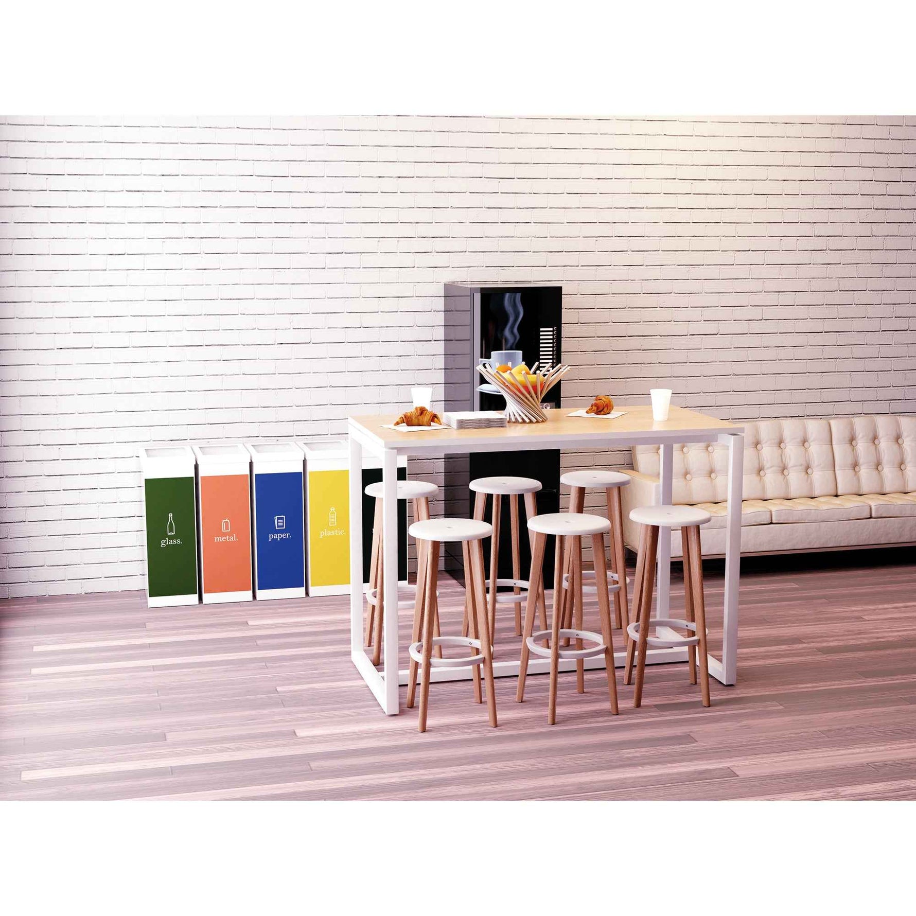 easyDesk® Stehtisch 1.140 x 1.100 x 750 mm (B x H x T)