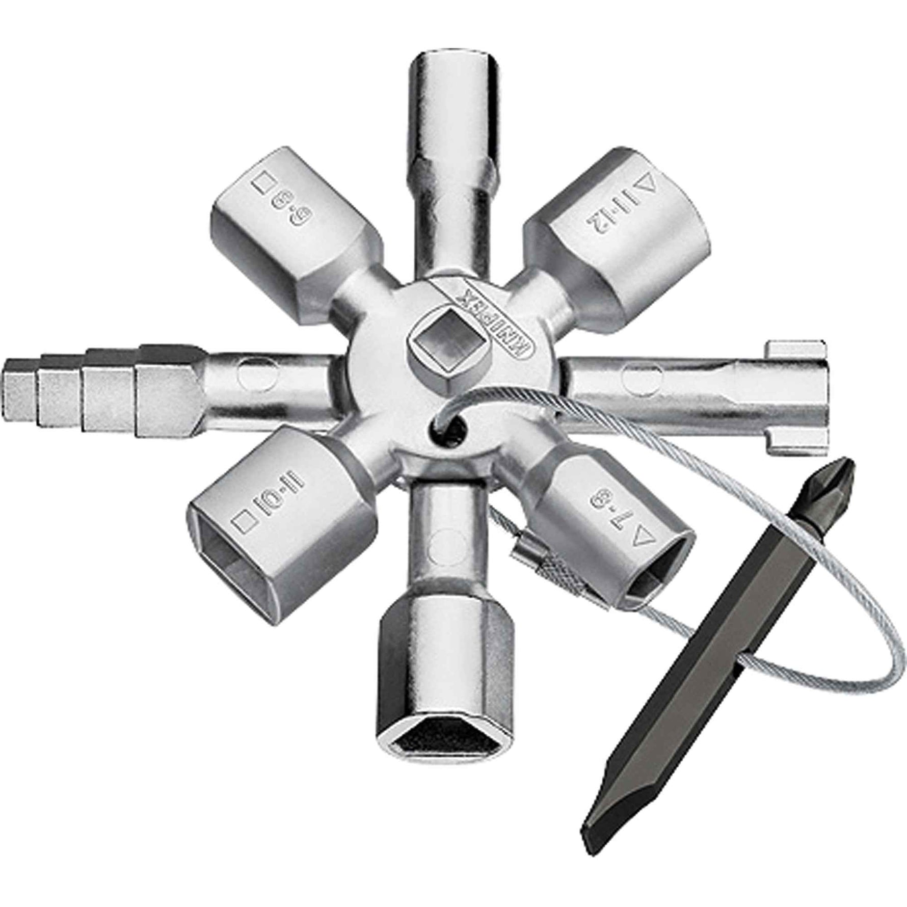 KNIPEX Hauptschlüssel TwinKey®