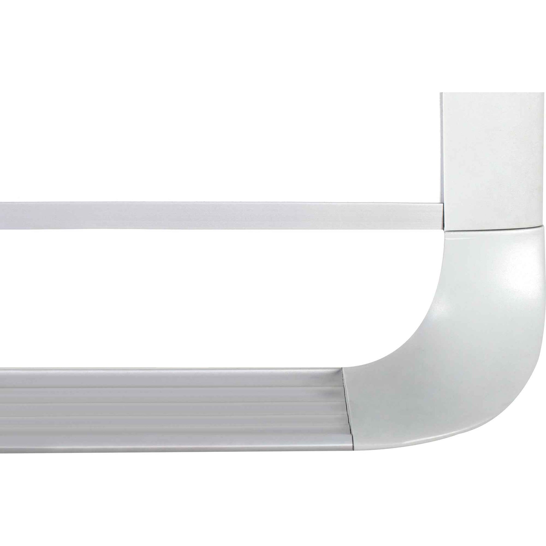Bi-office Whiteboard Shiny Grey