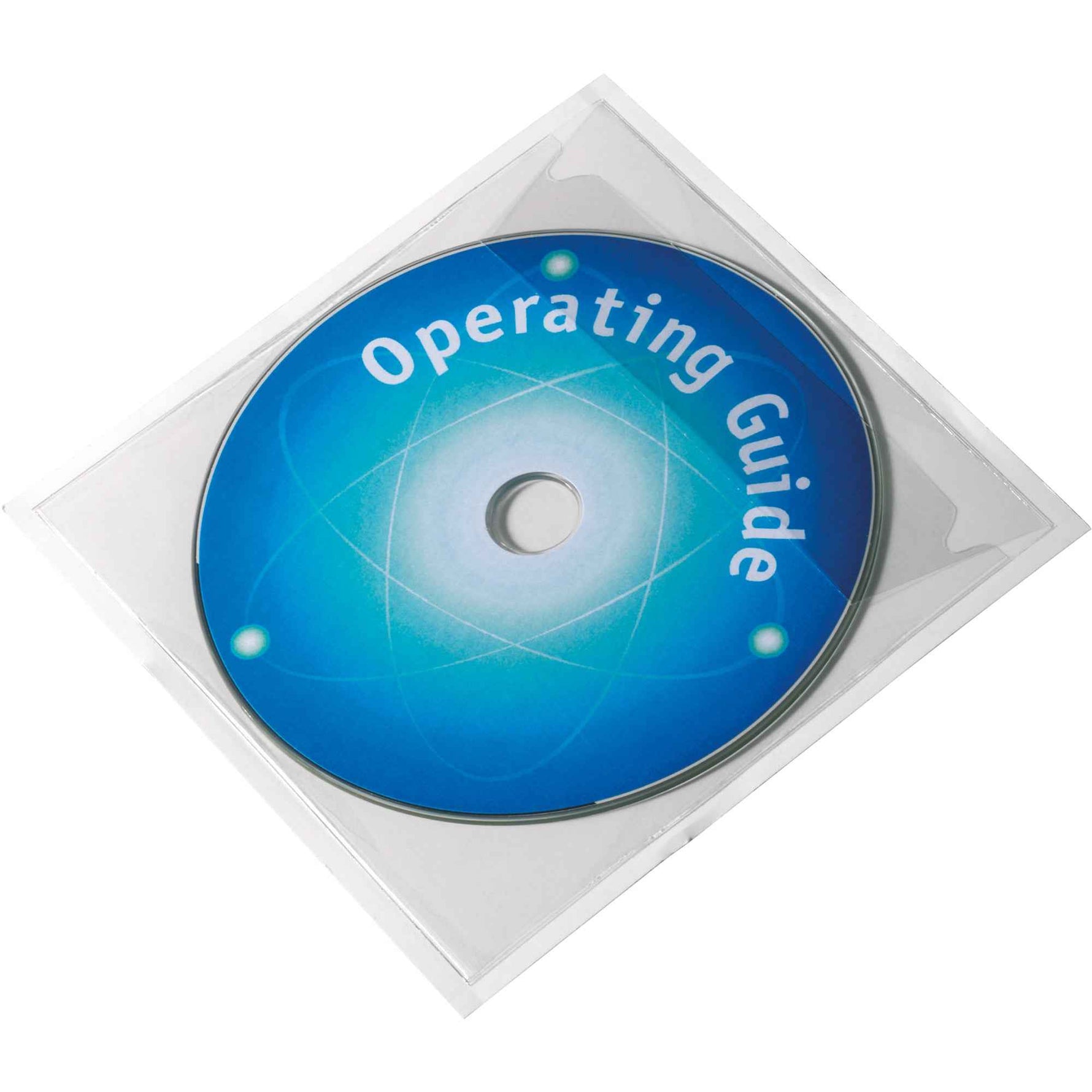 DURABLE Selbstklebetasche POCKETFIX® CD/DVD