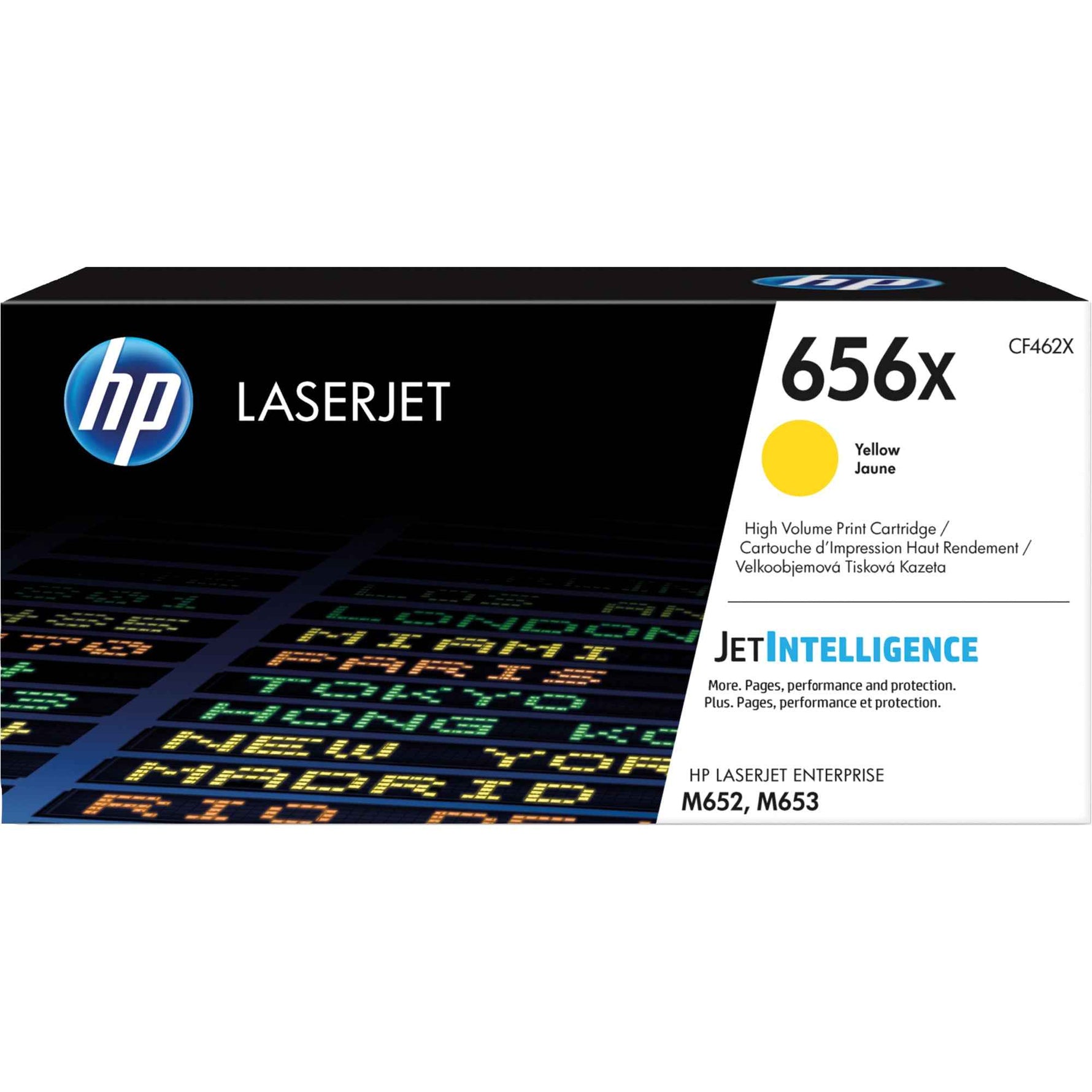 HP Toner 656X gelb