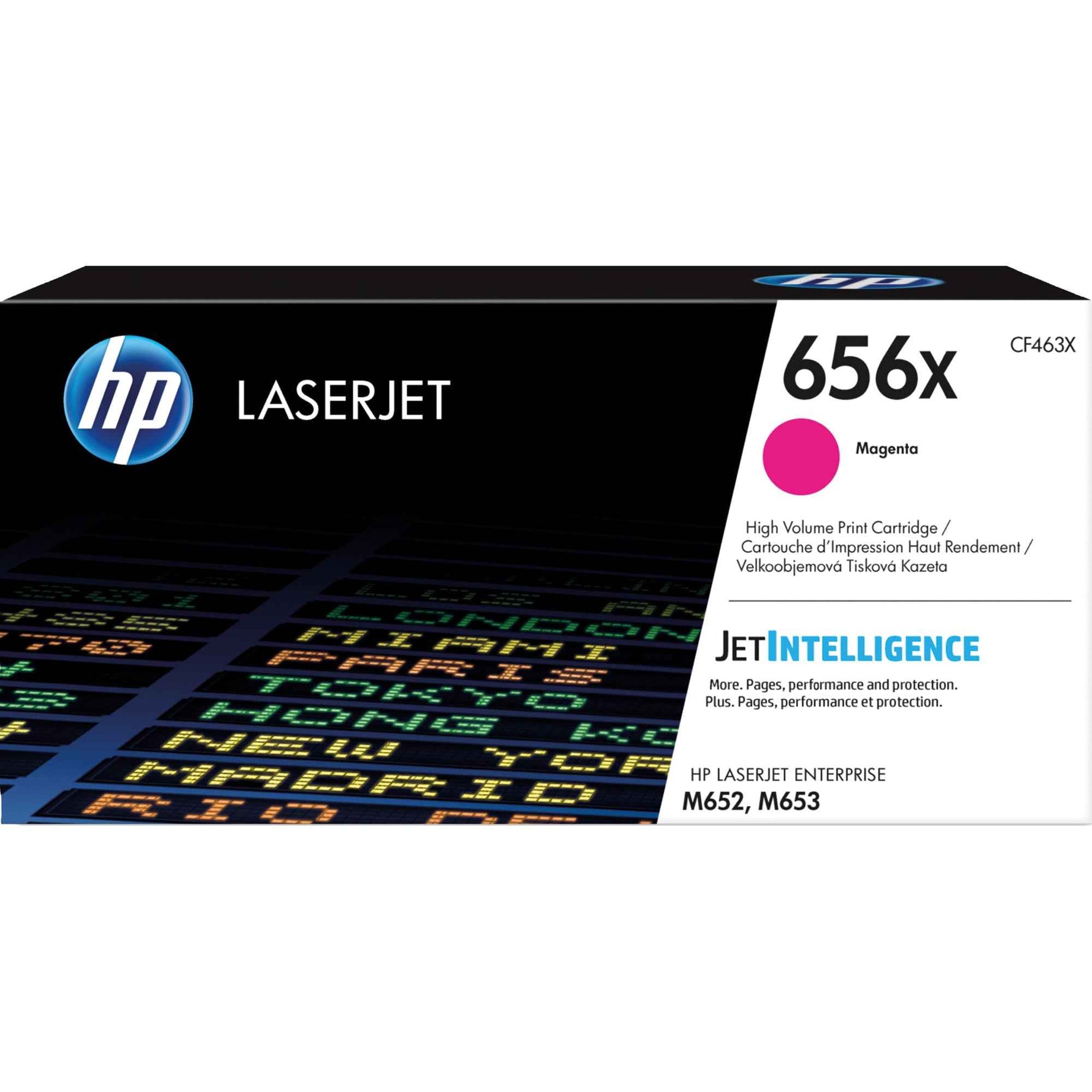 HP Toner 656X magenta