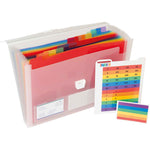 Exacompta Fächermappe Crystal 13 Fächer