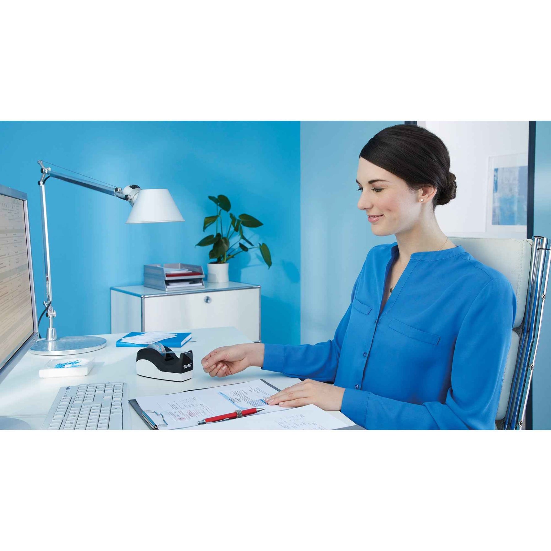 tesa® Tischabroller Easy Cut® ORCA