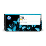HP Tintenpatrone 728 Gelb, Tintenpatrone für HP Drucker, gelbe Druckertinte in Originalverpackung