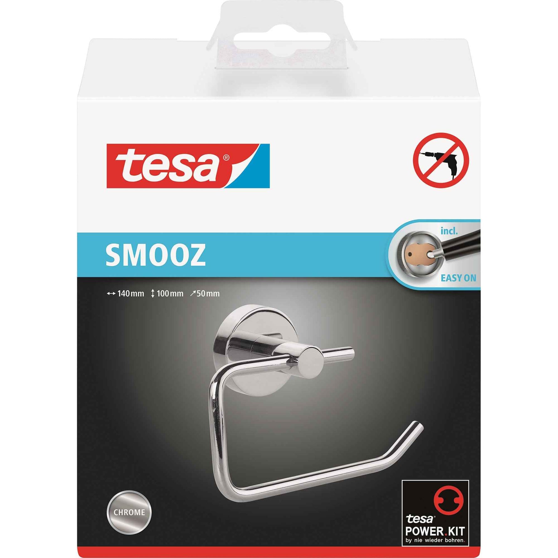 tesa® WC-Rollenhalter SMOOZ
