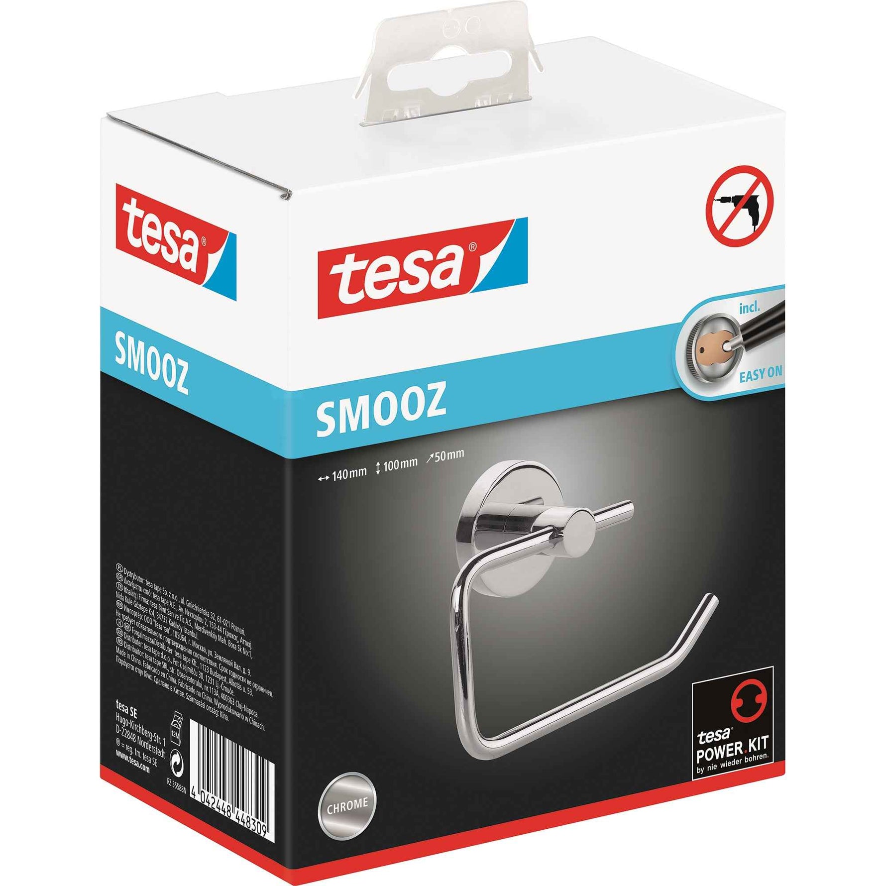 tesa® WC-Rollenhalter SMOOZ