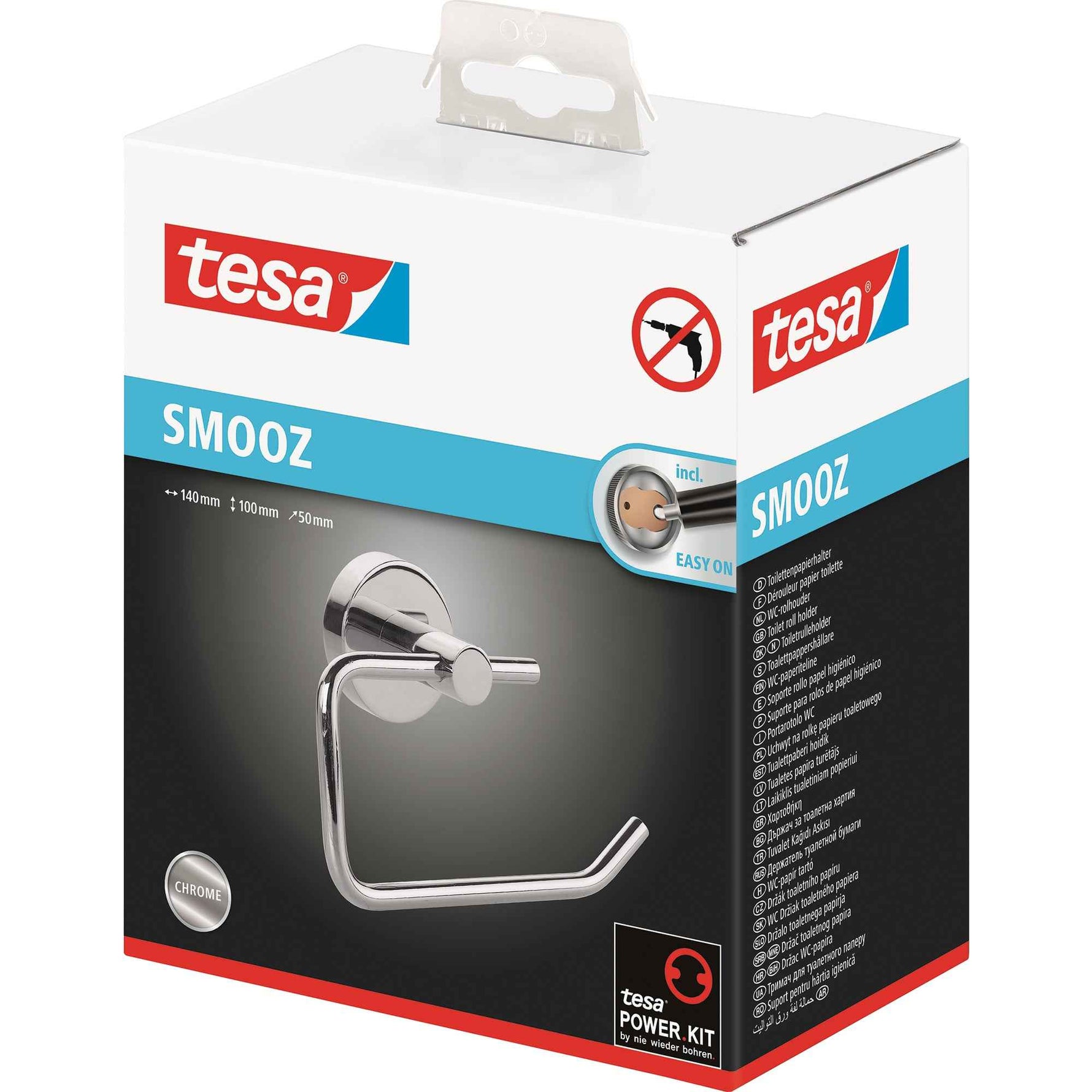 tesa® WC-Rollenhalter SMOOZ