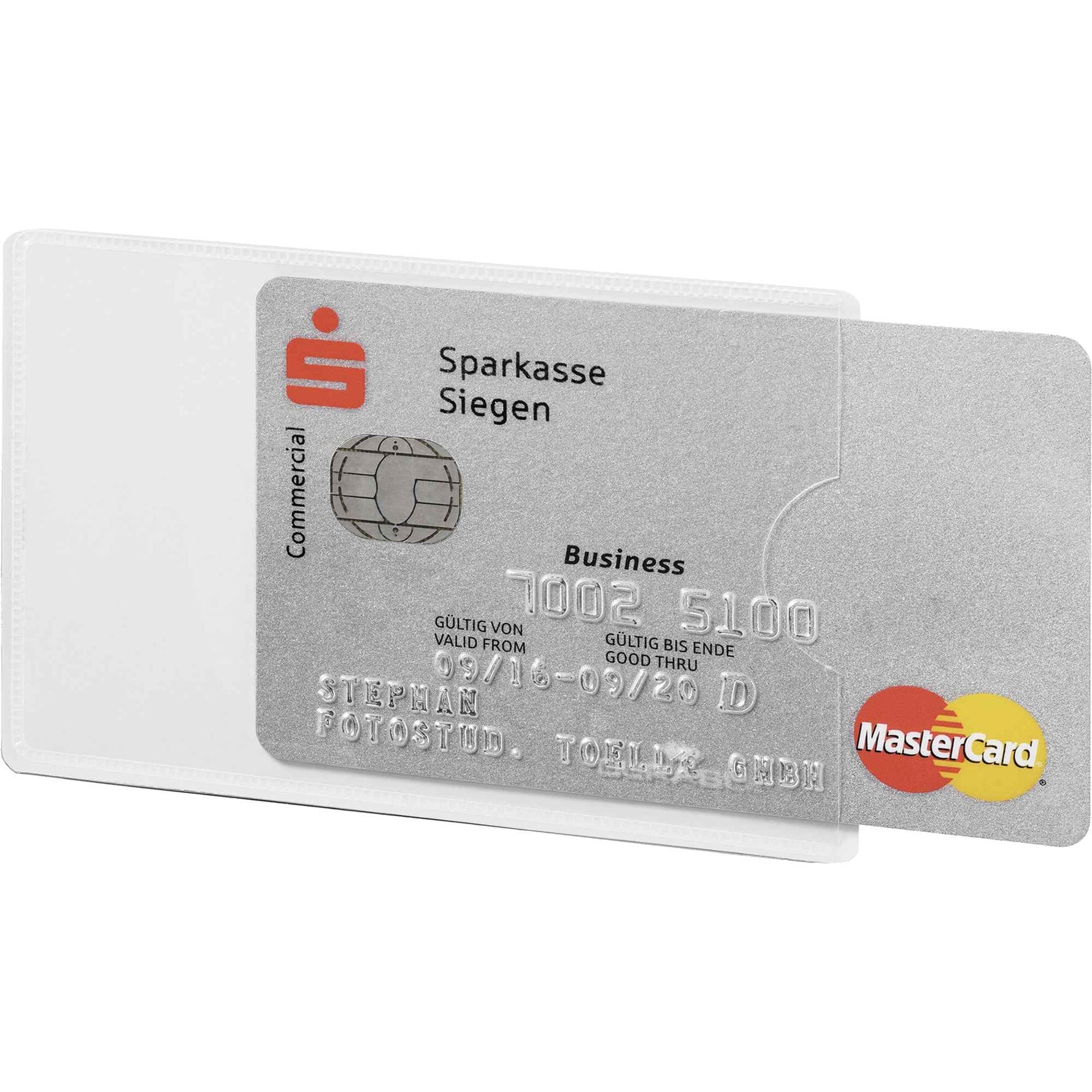 DURABLE Kartenhülle RFID SECURE 3 St./Pack.