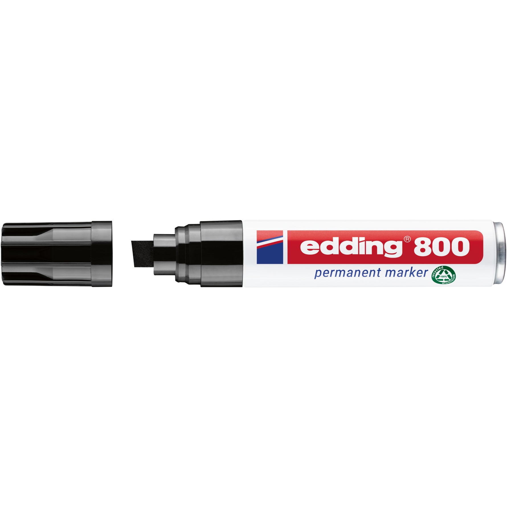 edding 800 Permanentmarker – extra breite Keilspitze (4–12 mm) in 4 Farben - Wiepa Bürofachpartner