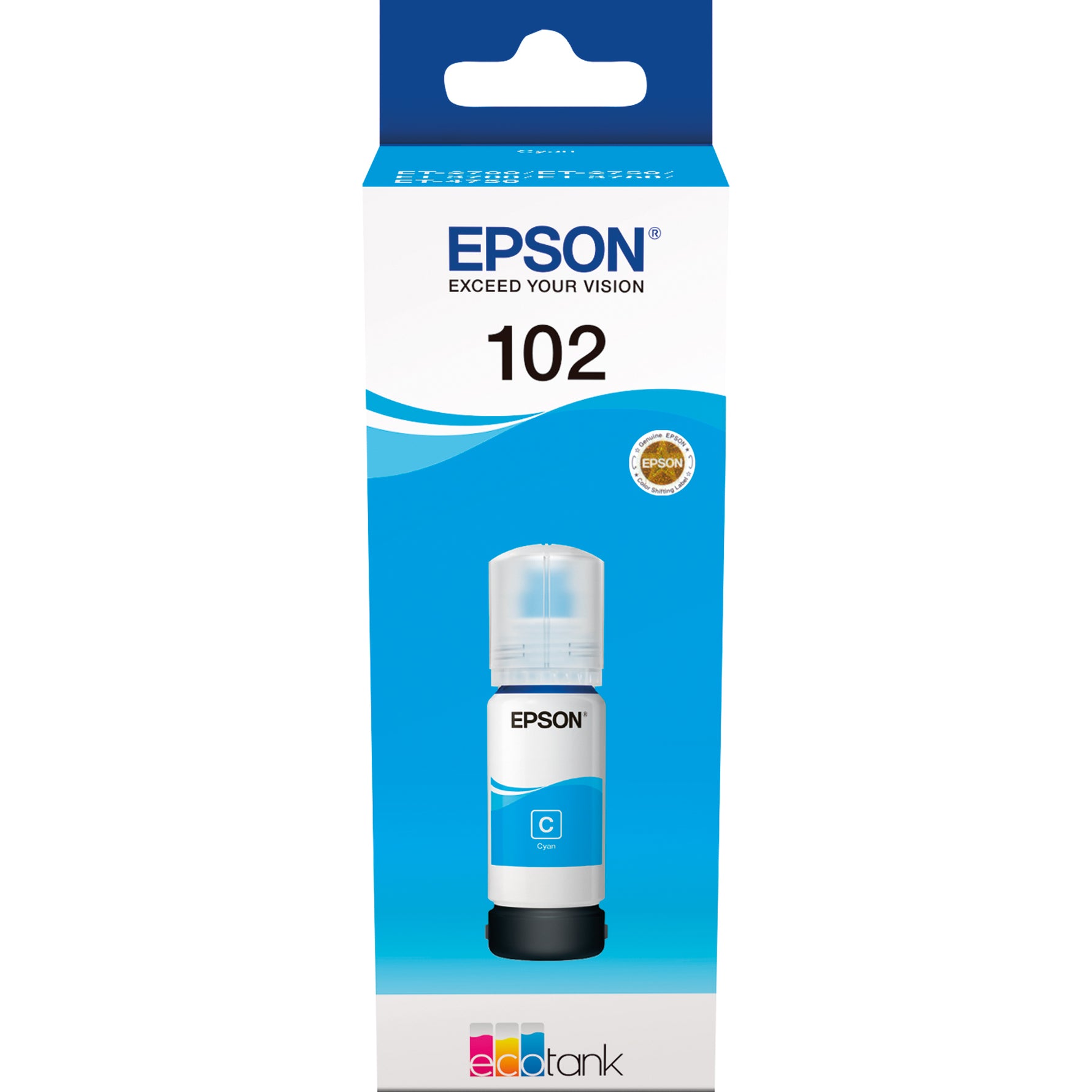 Epson Nachfülltinte Tintenstrahldrucker 102 cyan - Wiepa Bürofachpartner