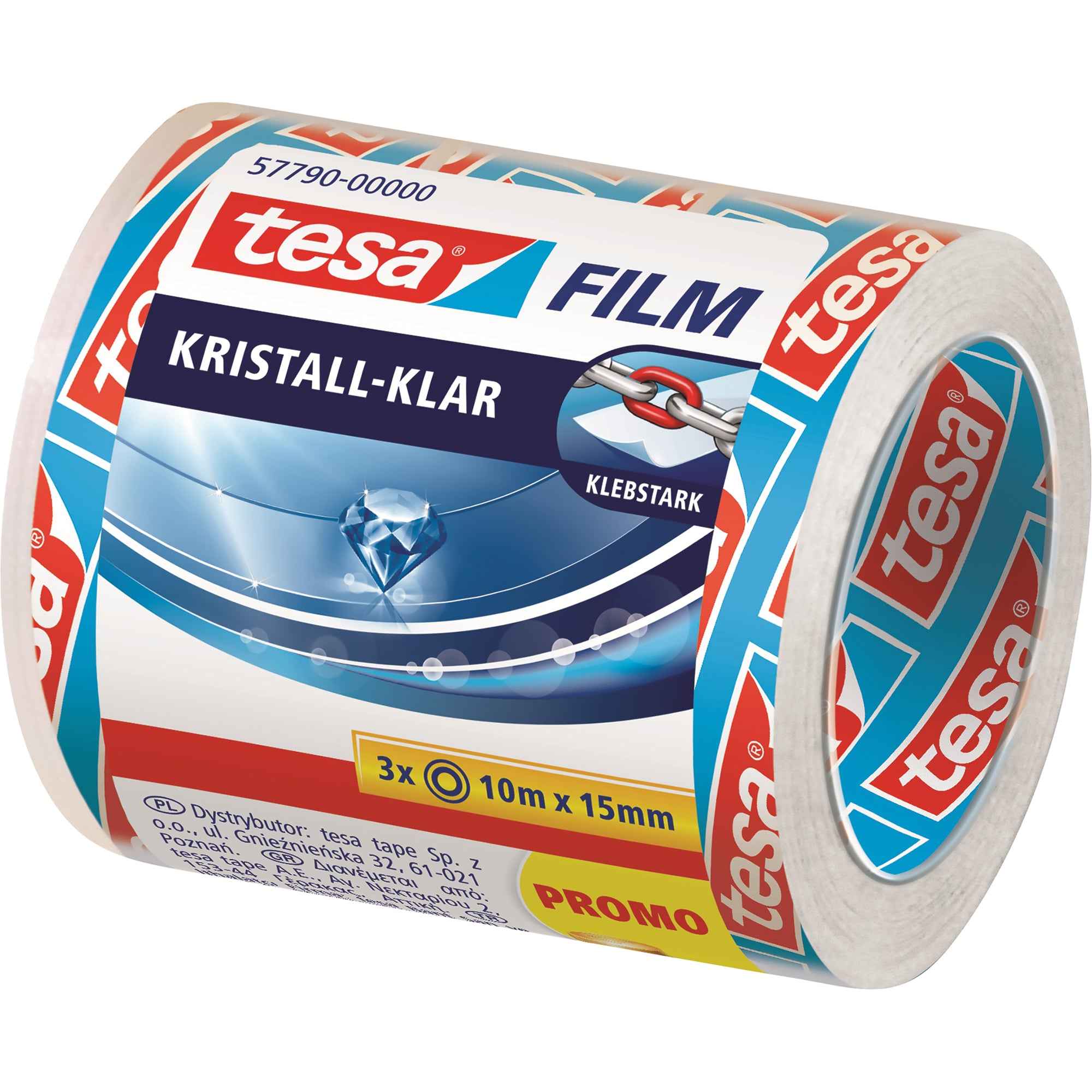 tesa® Klebefilm tesafilm® kristall-klar 3 St./Pack.