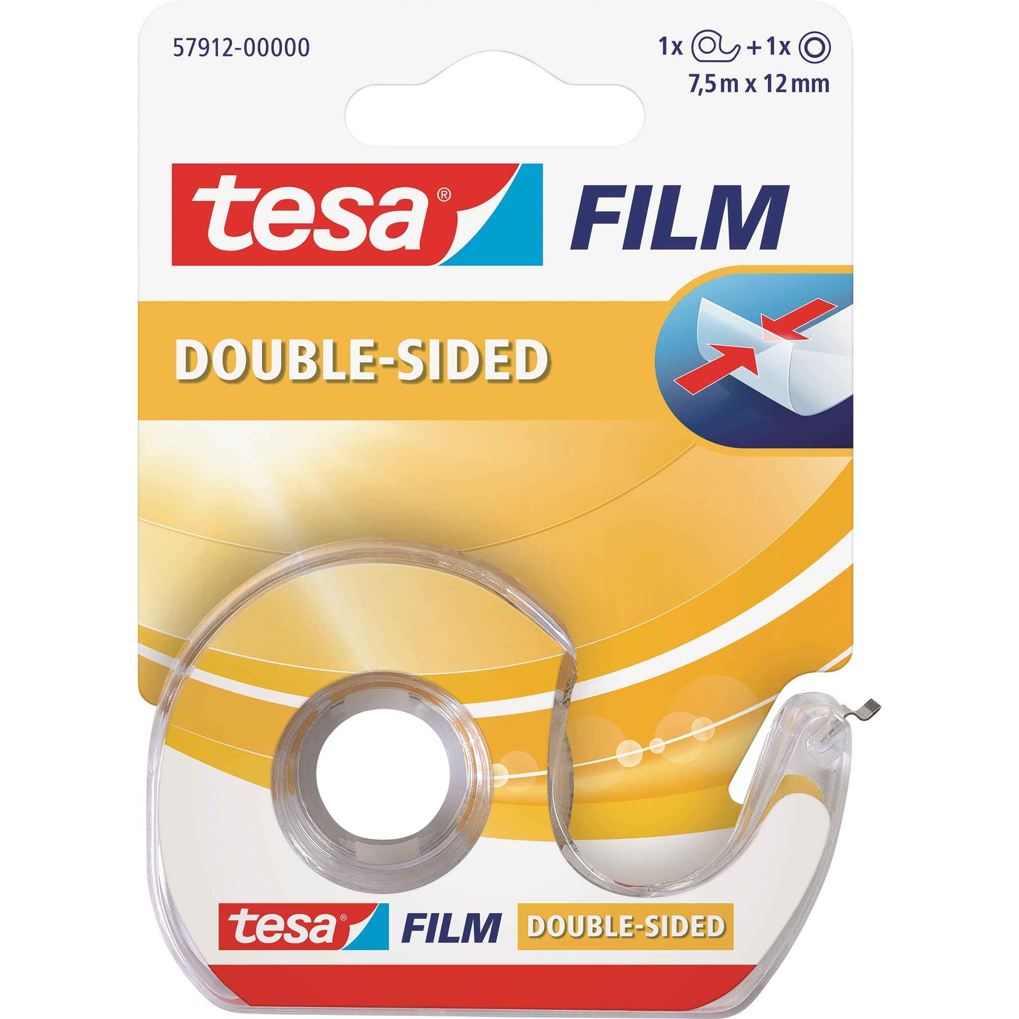 tesa® Klebefilm tesafilm® beidseitig klebend