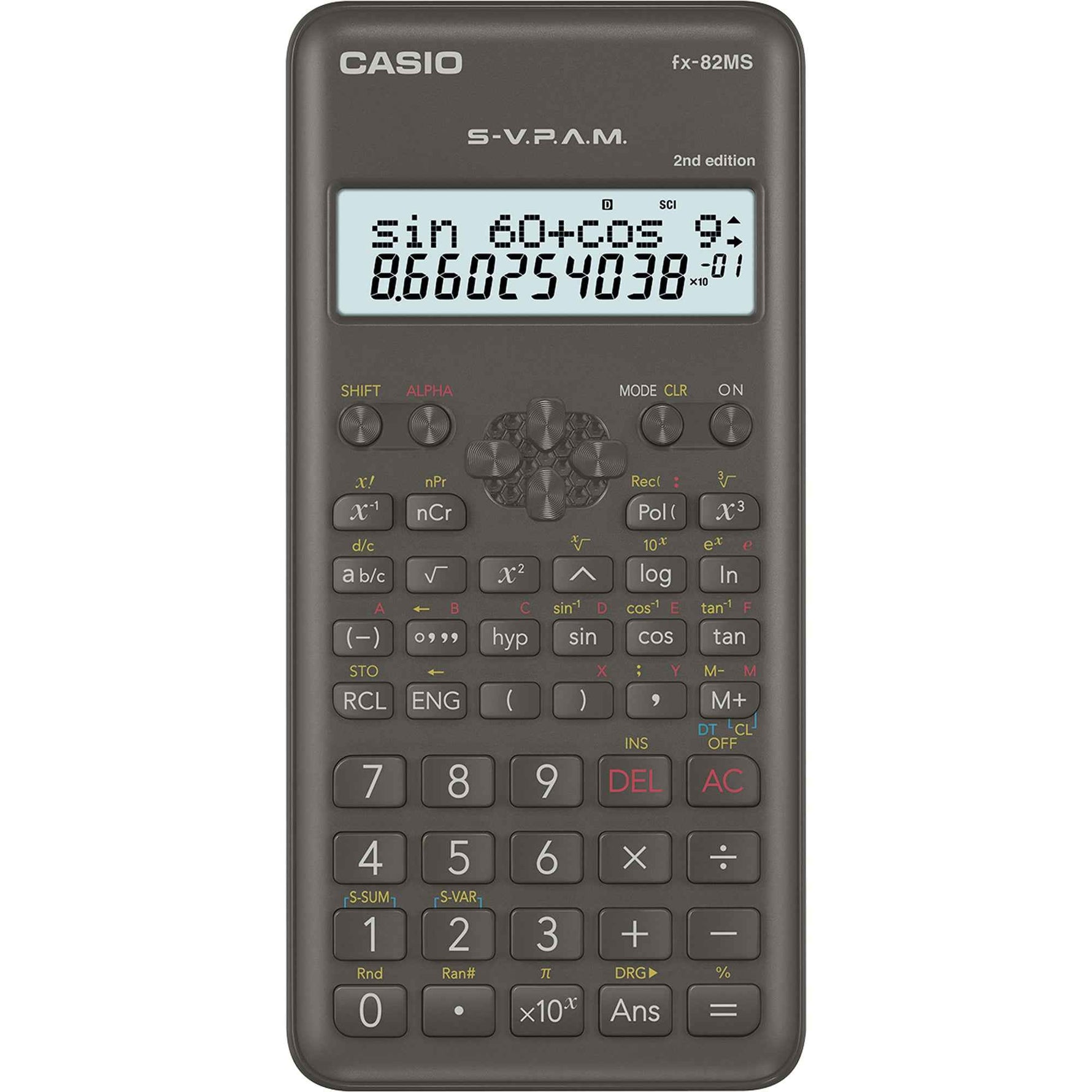 CASIO® Schulrechner FX-82MS 2nd edition
