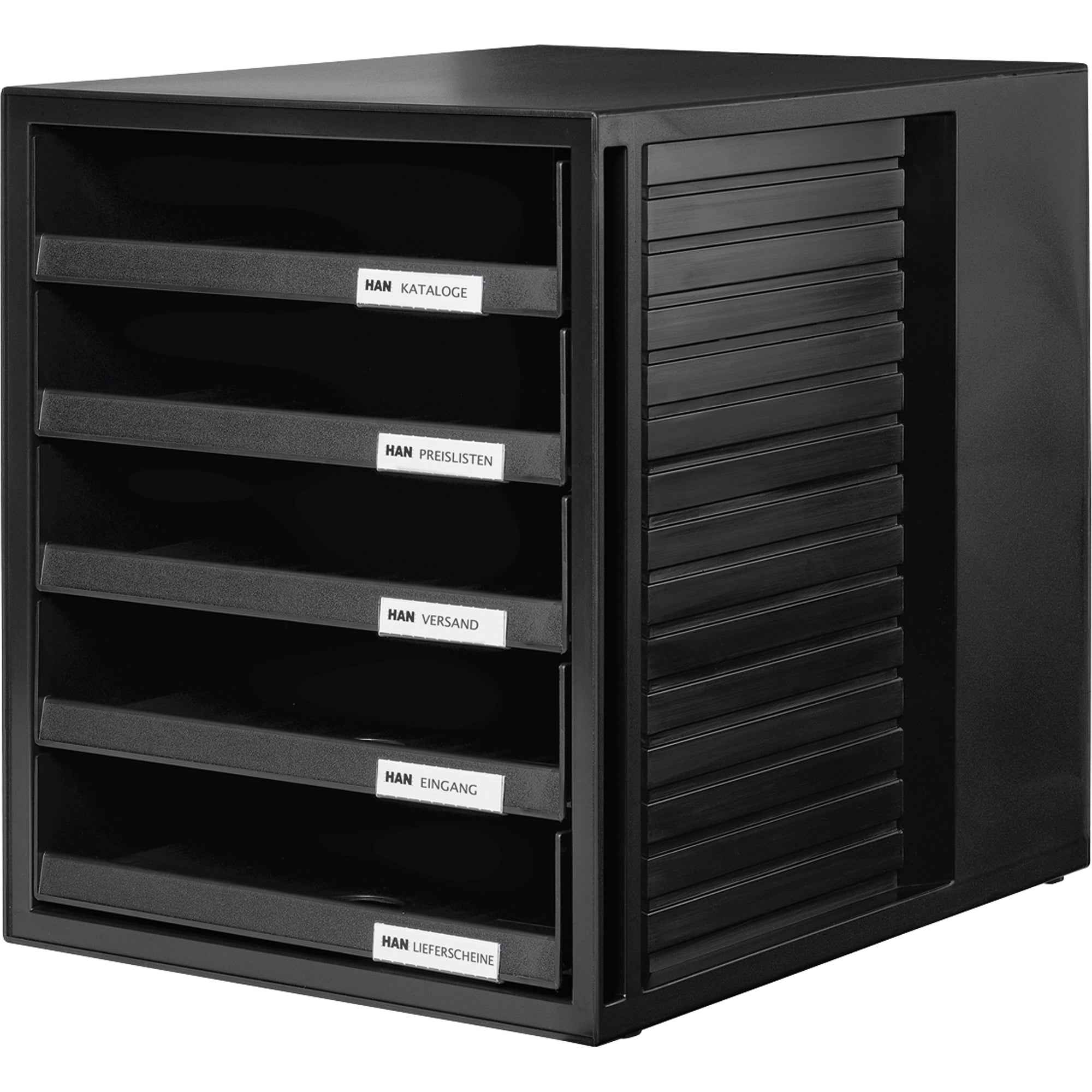 HAN Schubladenbox SCHRANK-SET schwarz