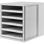 HAN Schubladenbox SCHRANK-SET lichtgrau