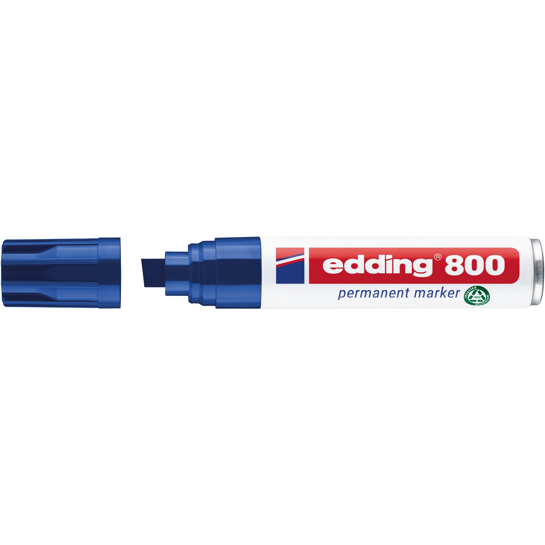 edding 800 Permanentmarker – extra breite Keilspitze (4–12 mm) in 4 Farben - Wiepa Bürofachpartner