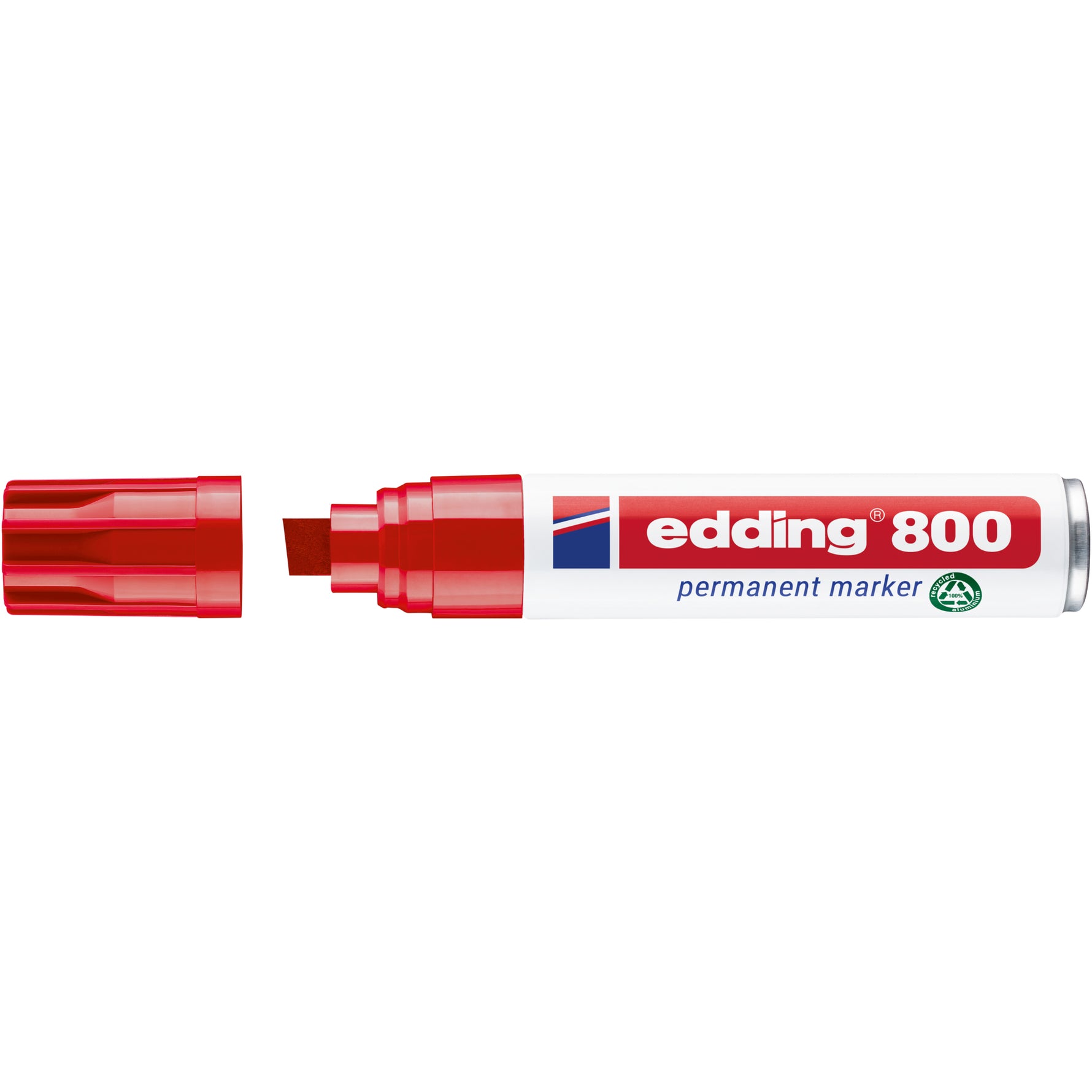 edding 800 Permanentmarker – extra breite Keilspitze (4–12 mm) in 4 Farben - Wiepa Bürofachpartner
