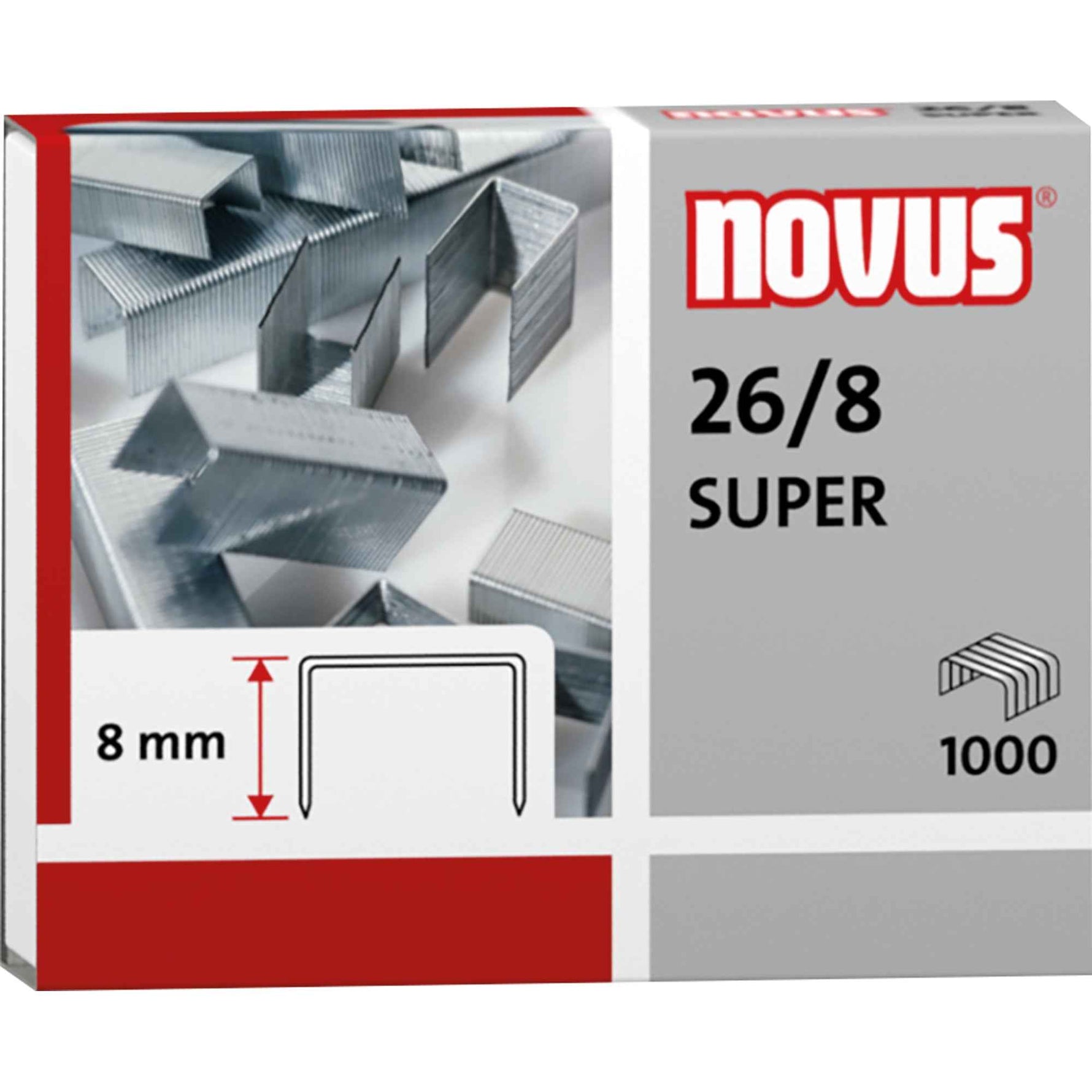 NOVUS Heftklammer 26/8