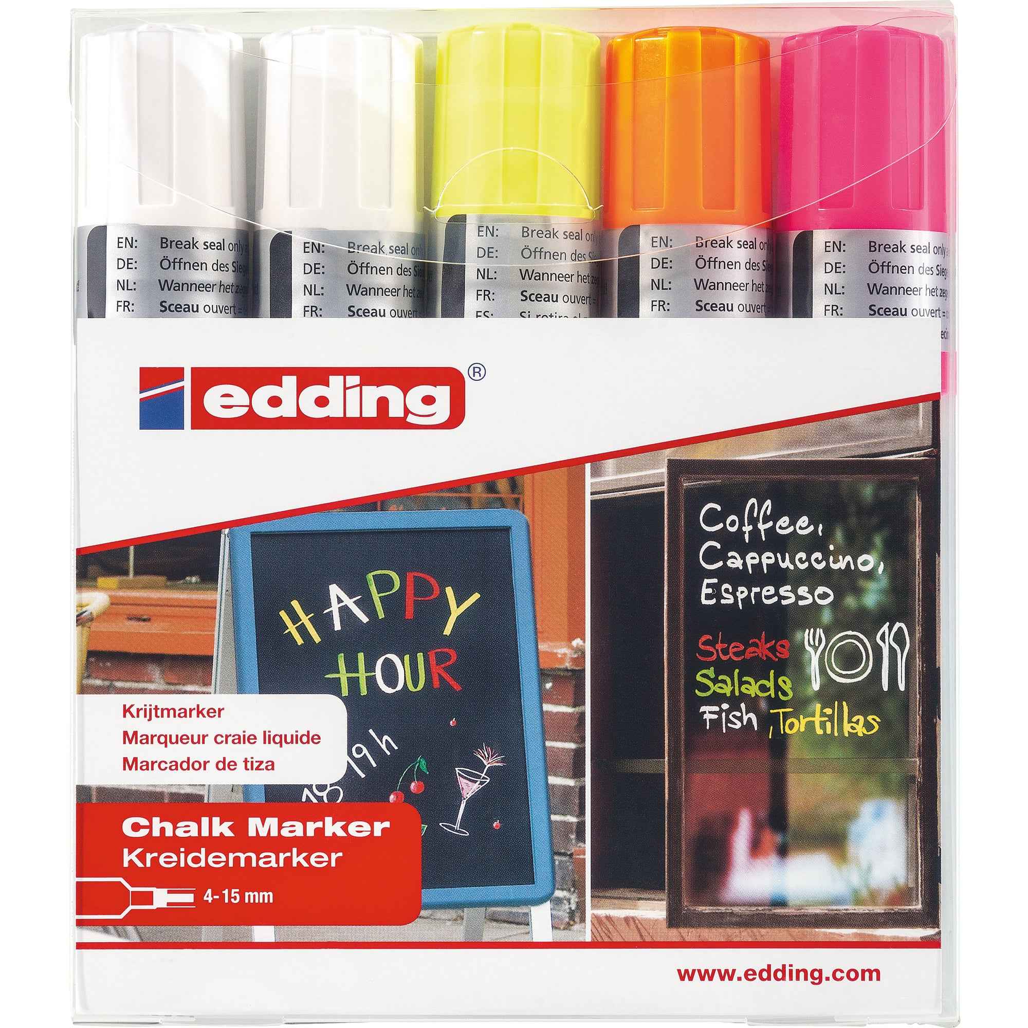 edding Kreidemarker 4090 5 St./Pack.