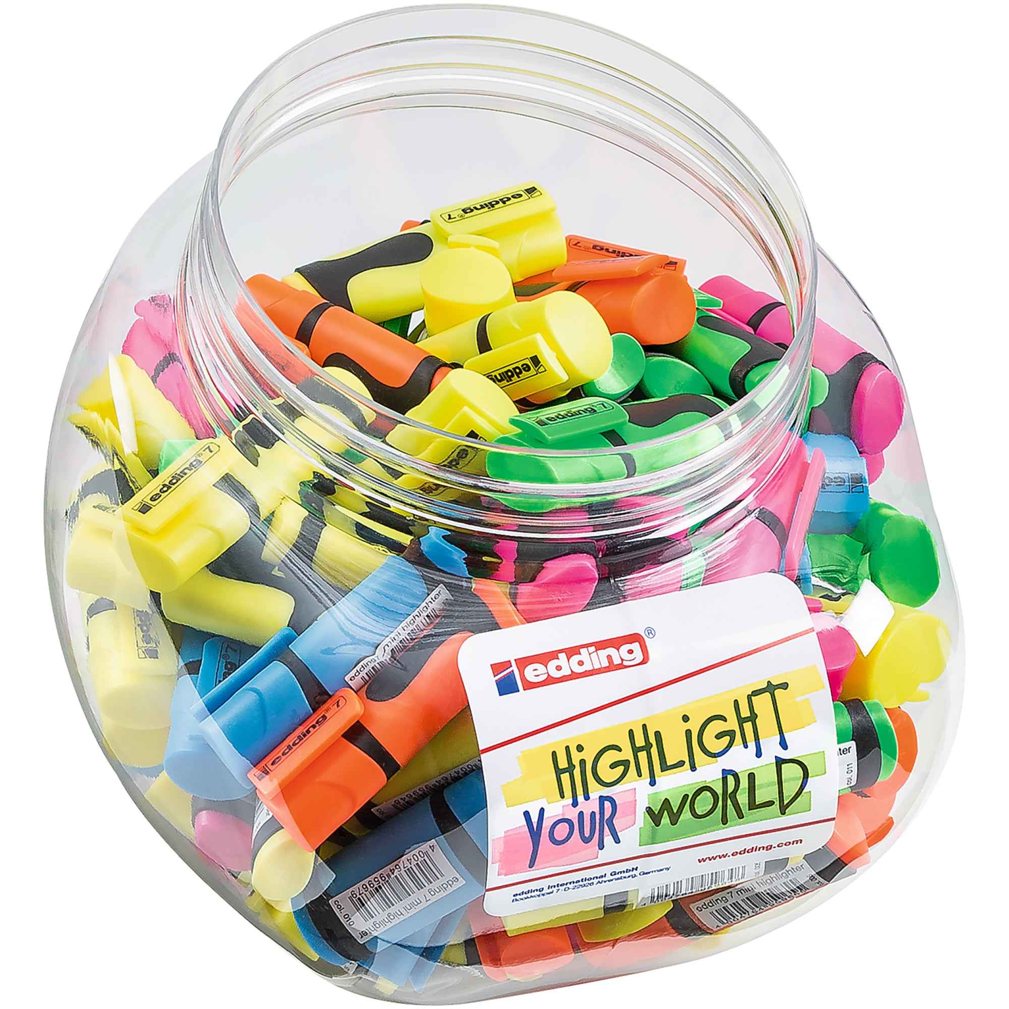 edding Textmarker 7 mini highlighter 100 St./Pack.