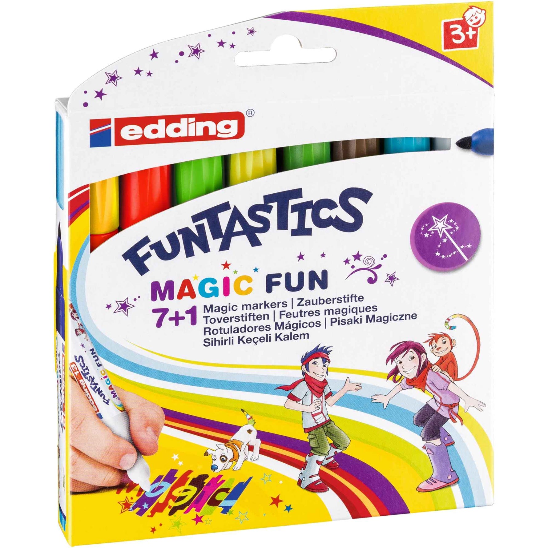 edding Fasermaler 13 FUNTASTICS MAGIC FUN 8 St./Pack.