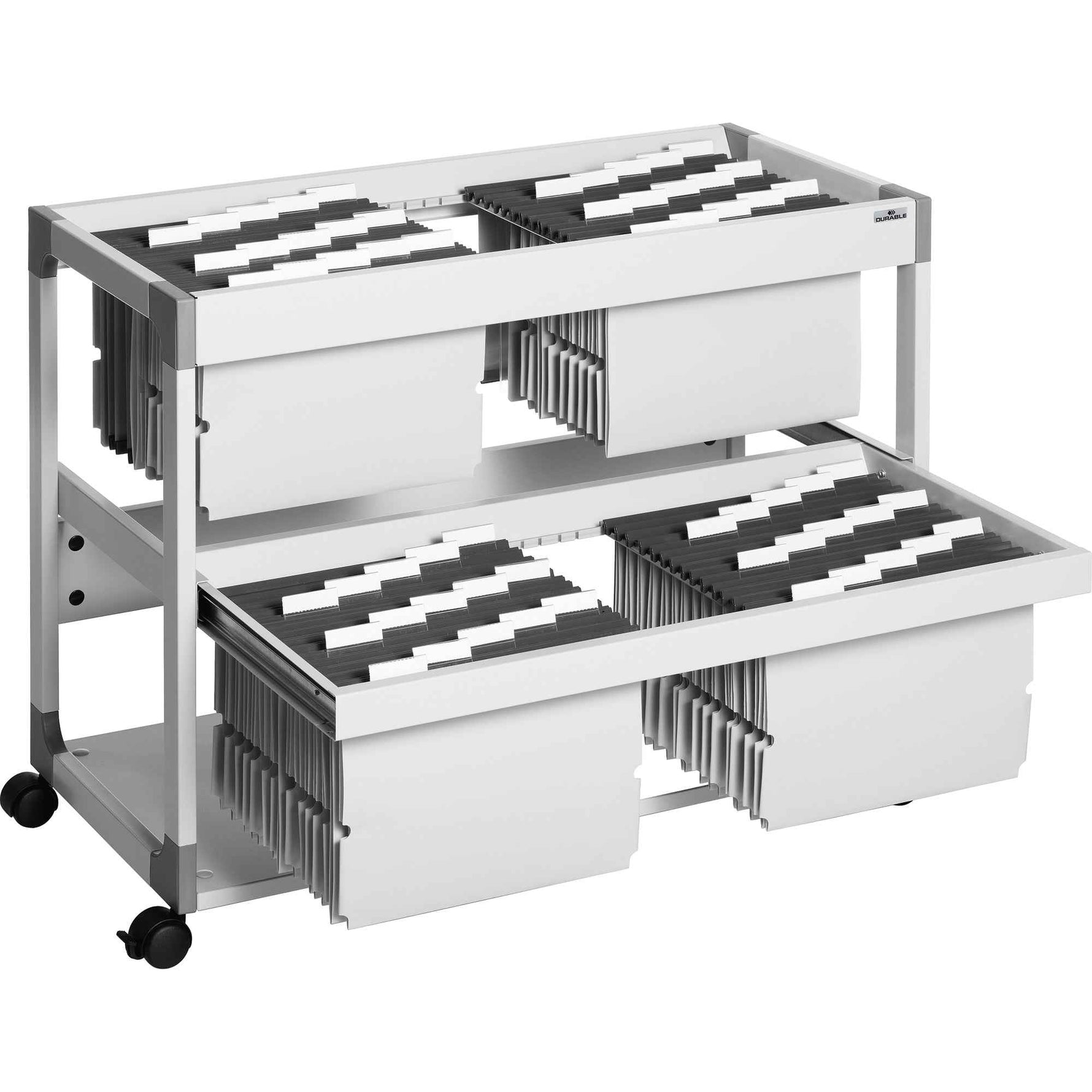 DURABLE Hängemappenwagen SYSTEM FILE TROLLEY 200 MULTI DUO
