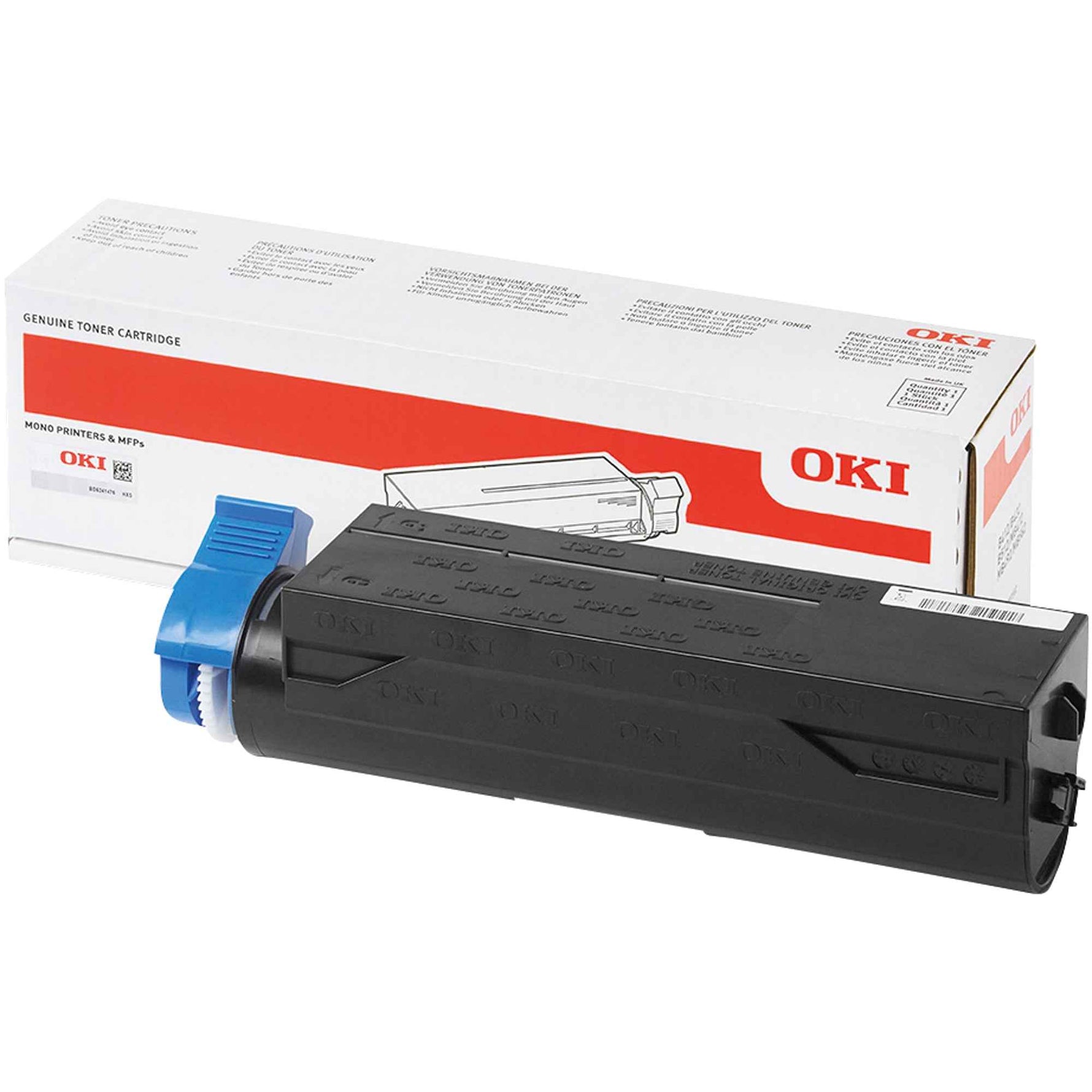 OKI Toner 44574802 schwarz