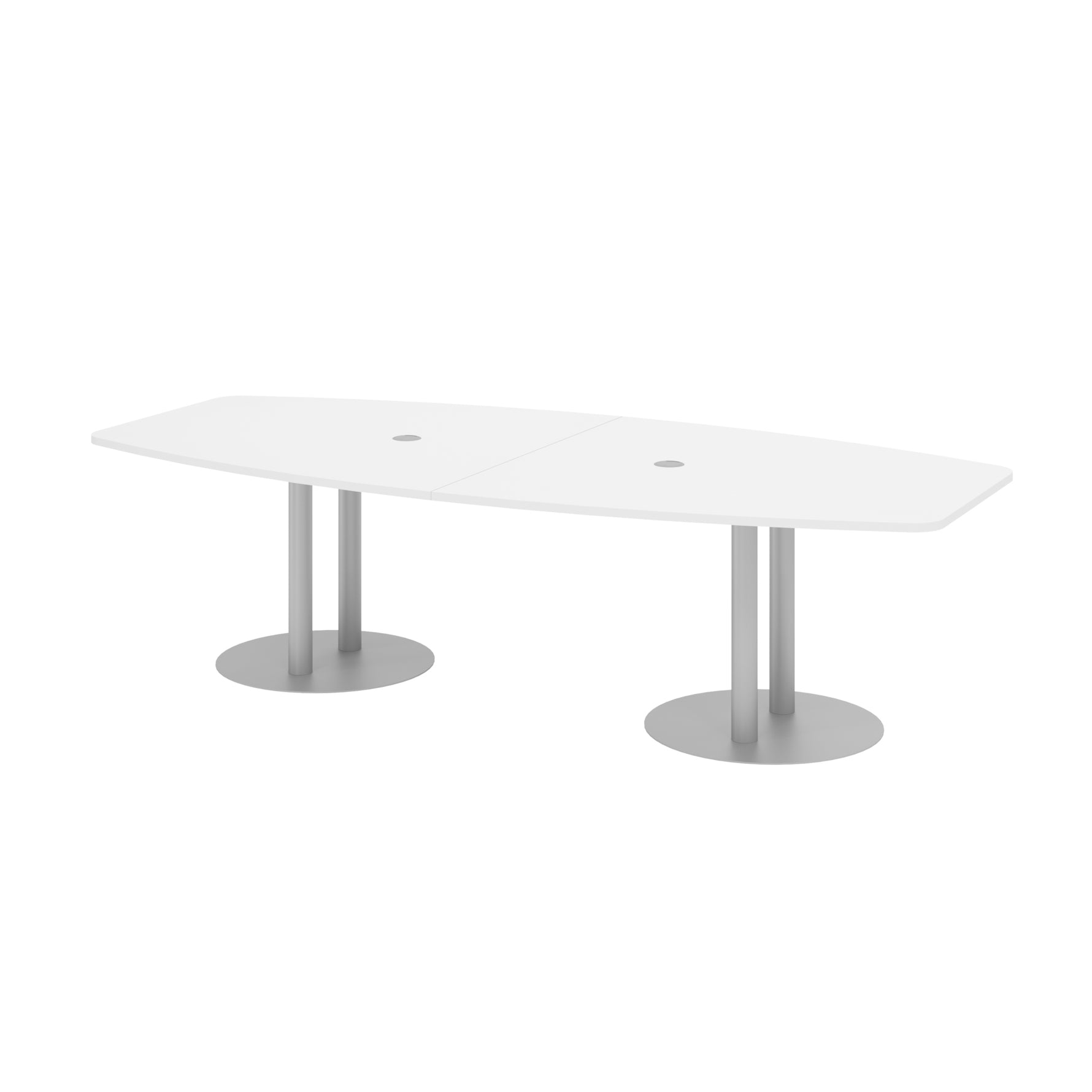 Hammerbacher Konferenztisch KT28S Stahl
