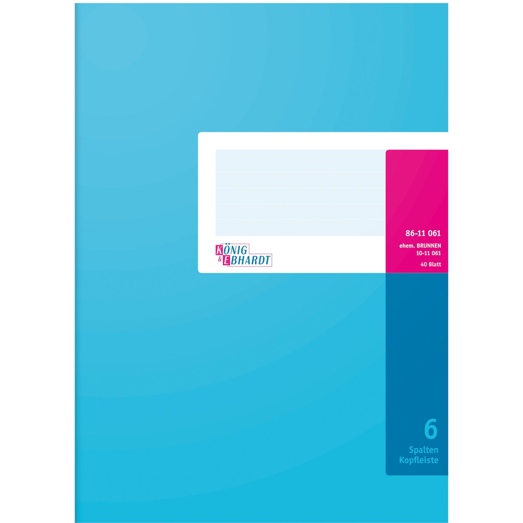 König & Ebhardt Spaltenbuch 6 Spalten - Wiepa Bürofachpartner