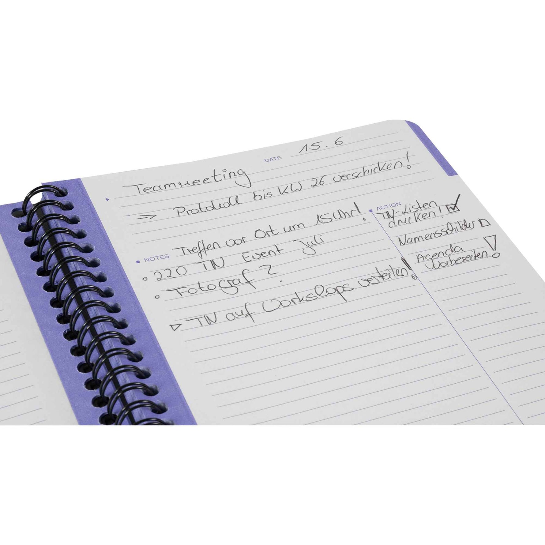 Soennecken Collegeblock Officebook date notes action