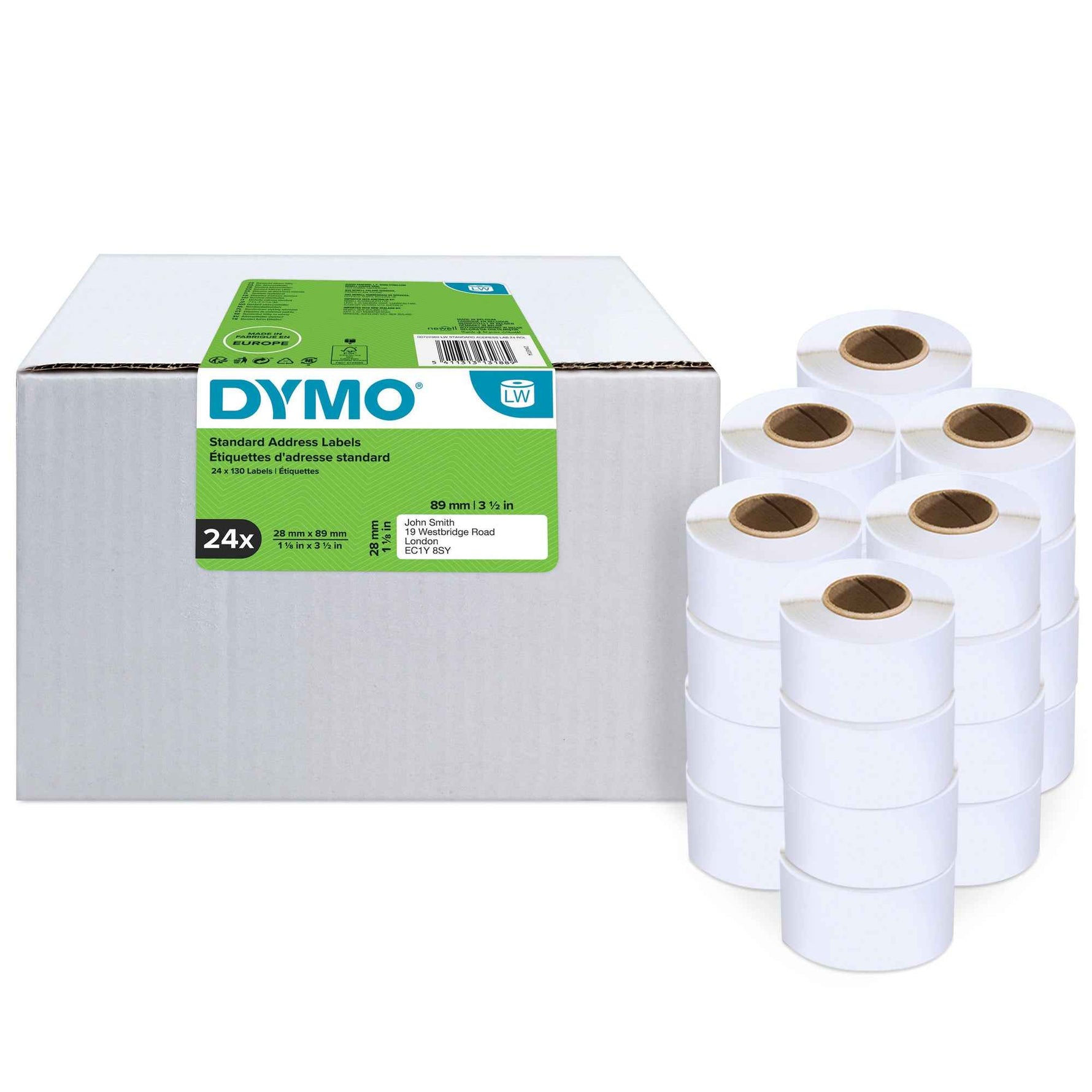 DYMO® Adressetikett 28 x 89 mm (B x H)