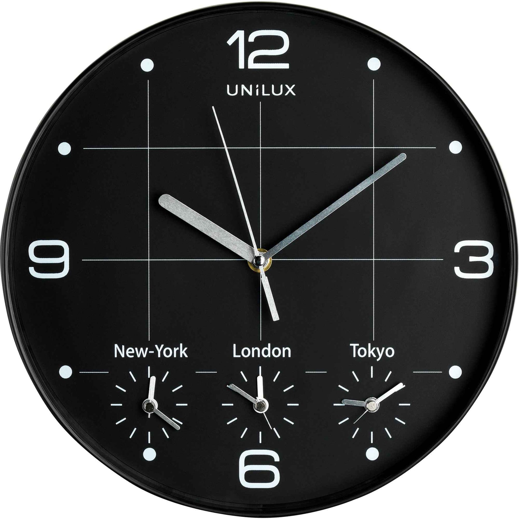 UNILUX Wanduhr On Time