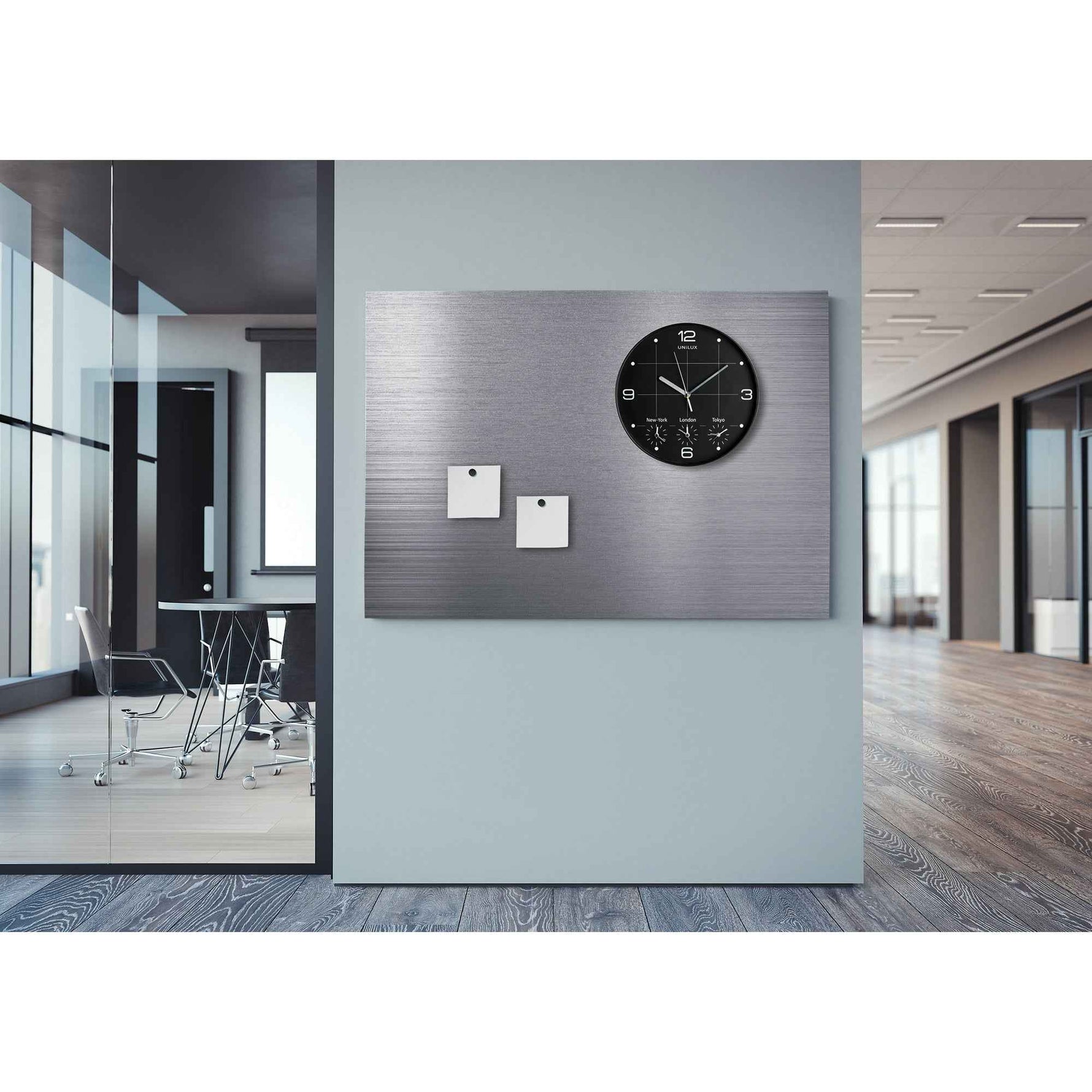 UNILUX Wanduhr On Time