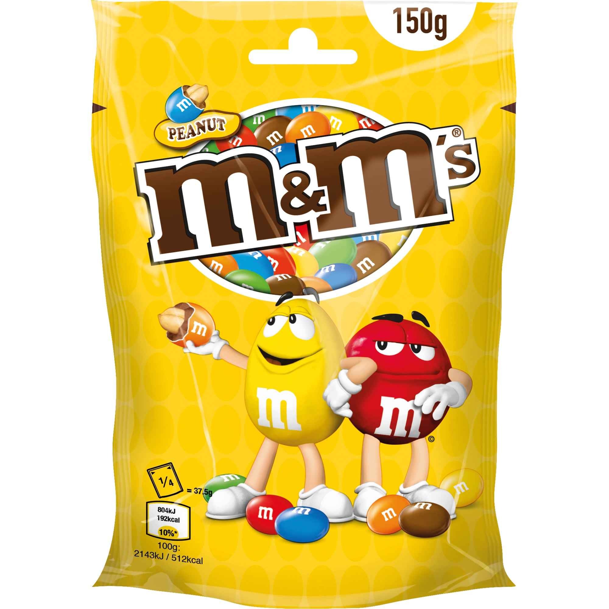 M&M'S® Schokolade 150 g/Pack. Peanut