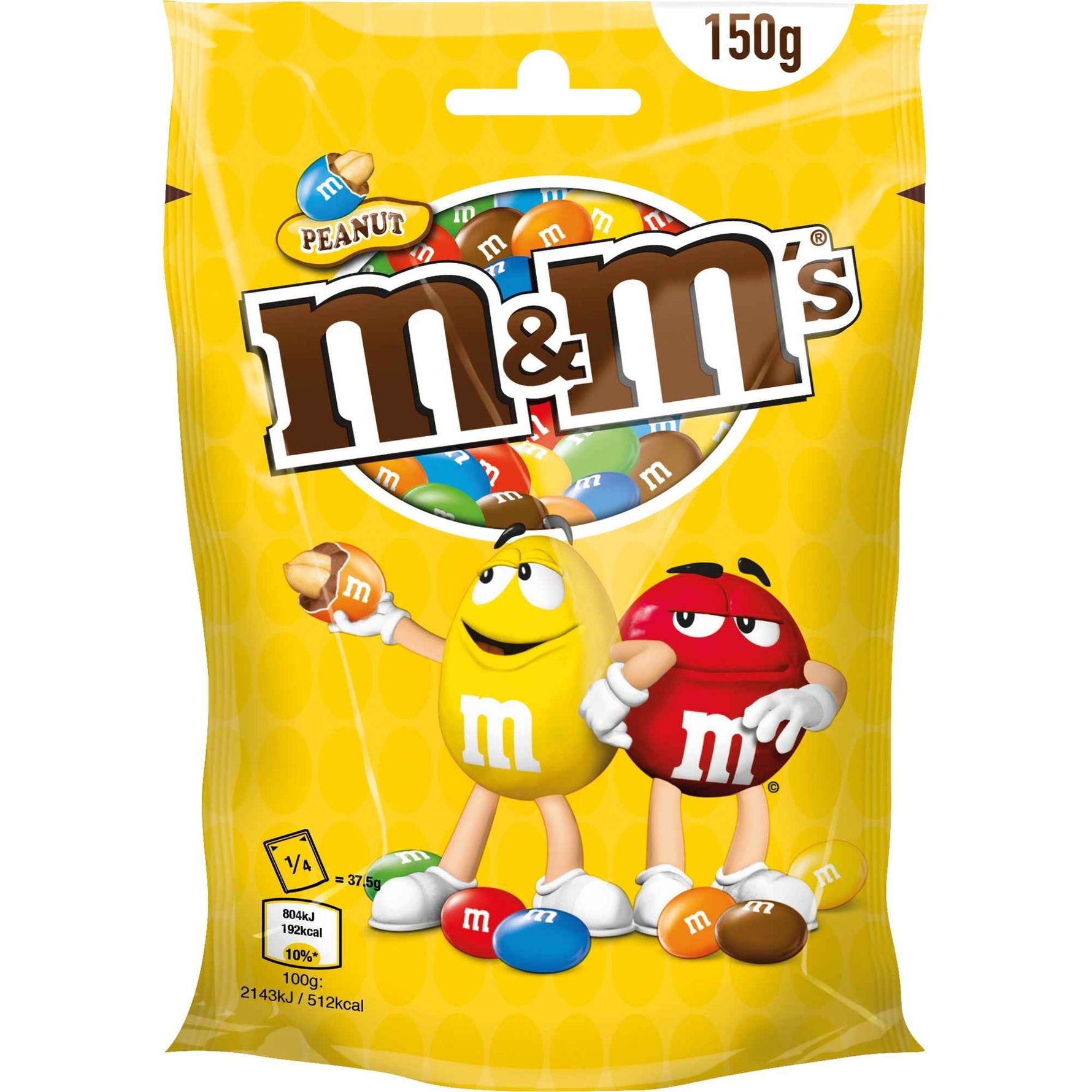 M&M'S® Schokolade 150 g/Pack. Peanut