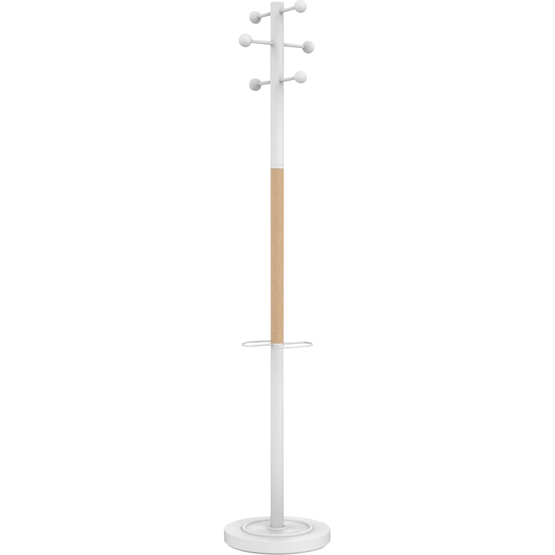 UNILUX Garderobenständer Access weiß/buche