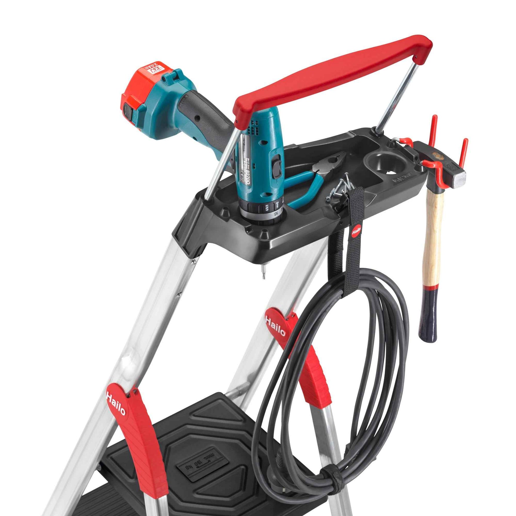 Hailo Stehleiter L100 Topline max. Arbeitshöhe 2,85 m