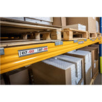 DURABLE Schilderrahmen C-Profil 20 x 4 cm (B x H) 5 St./Pack.