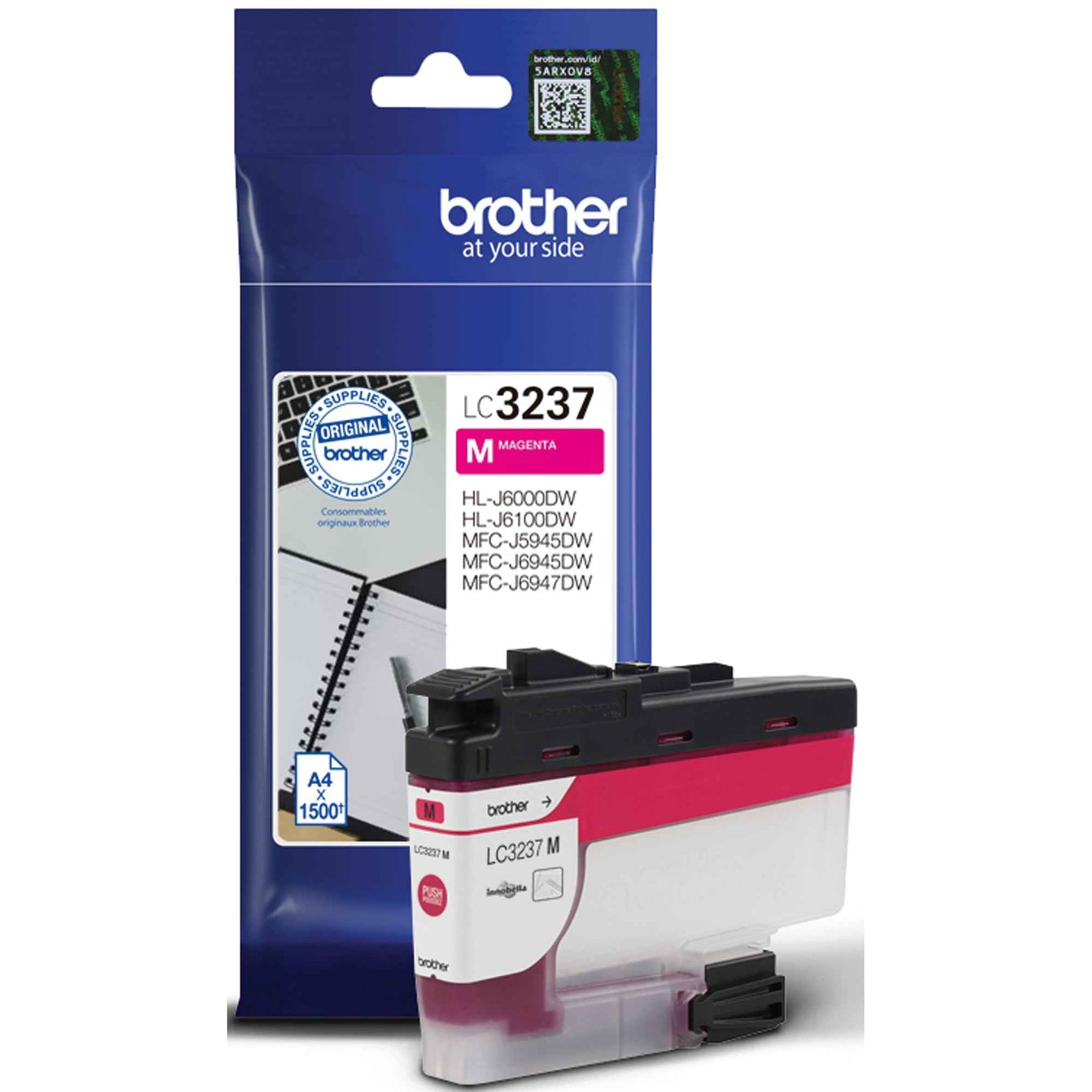 Brother Tintenpatrone LC-3237M magenta