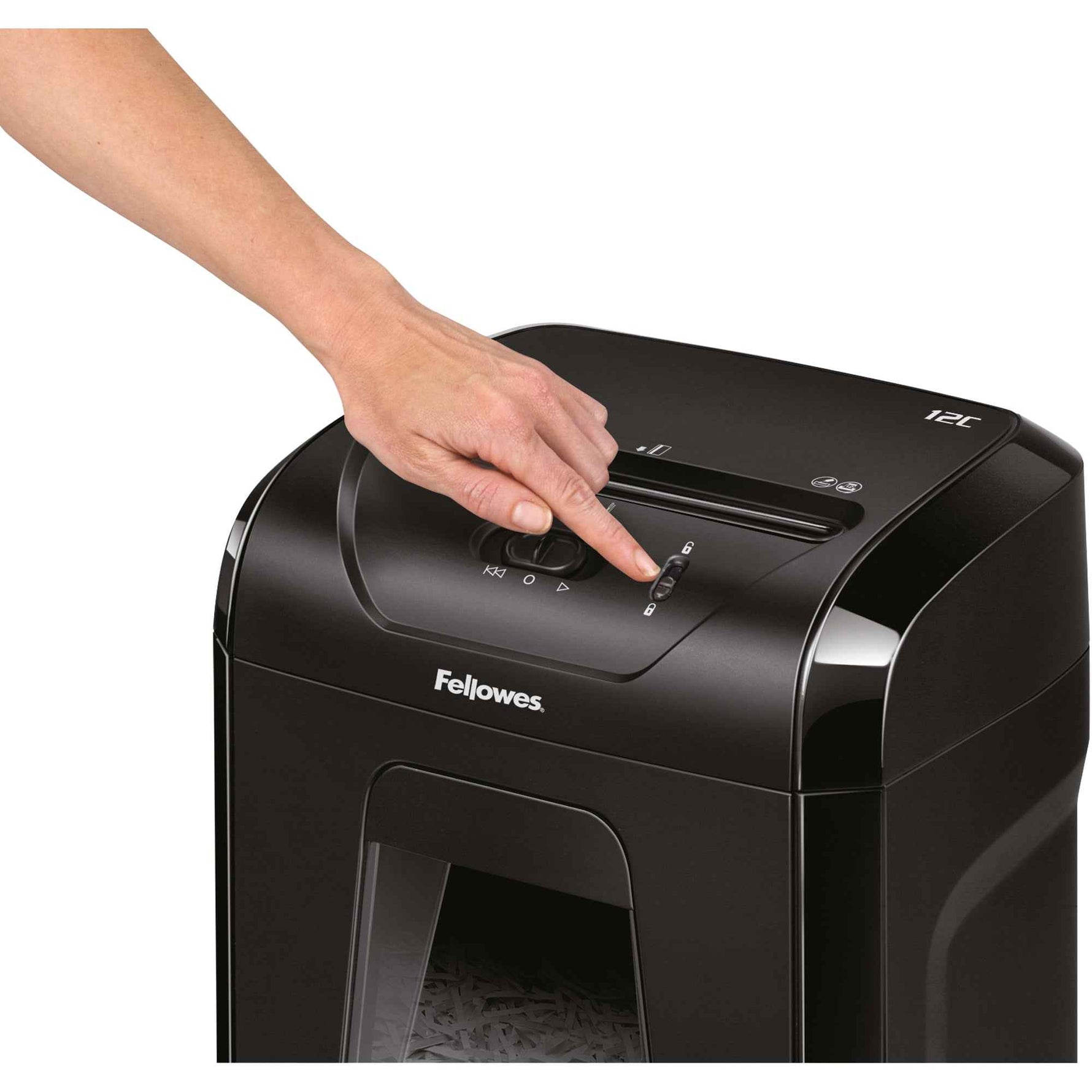 Fellowes® Aktenvernichter Powershred® 12C
