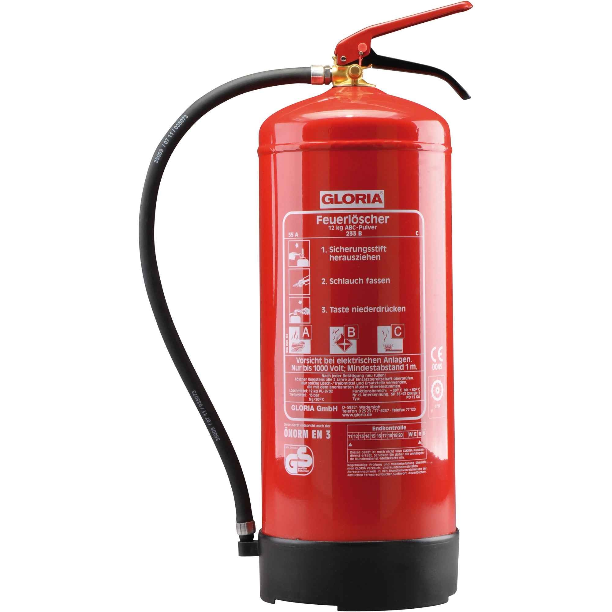 GLORIA Handfeuerlöscher PD 12 GA