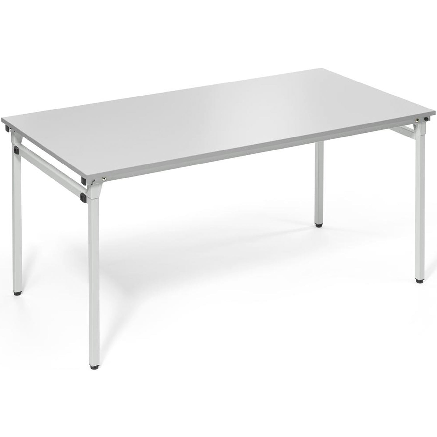 Neutralware Konferenztisch 4-Fuß zusammenklappbar 1.600 x 720 x 800 mm (B x H x T) – Produktbild 3