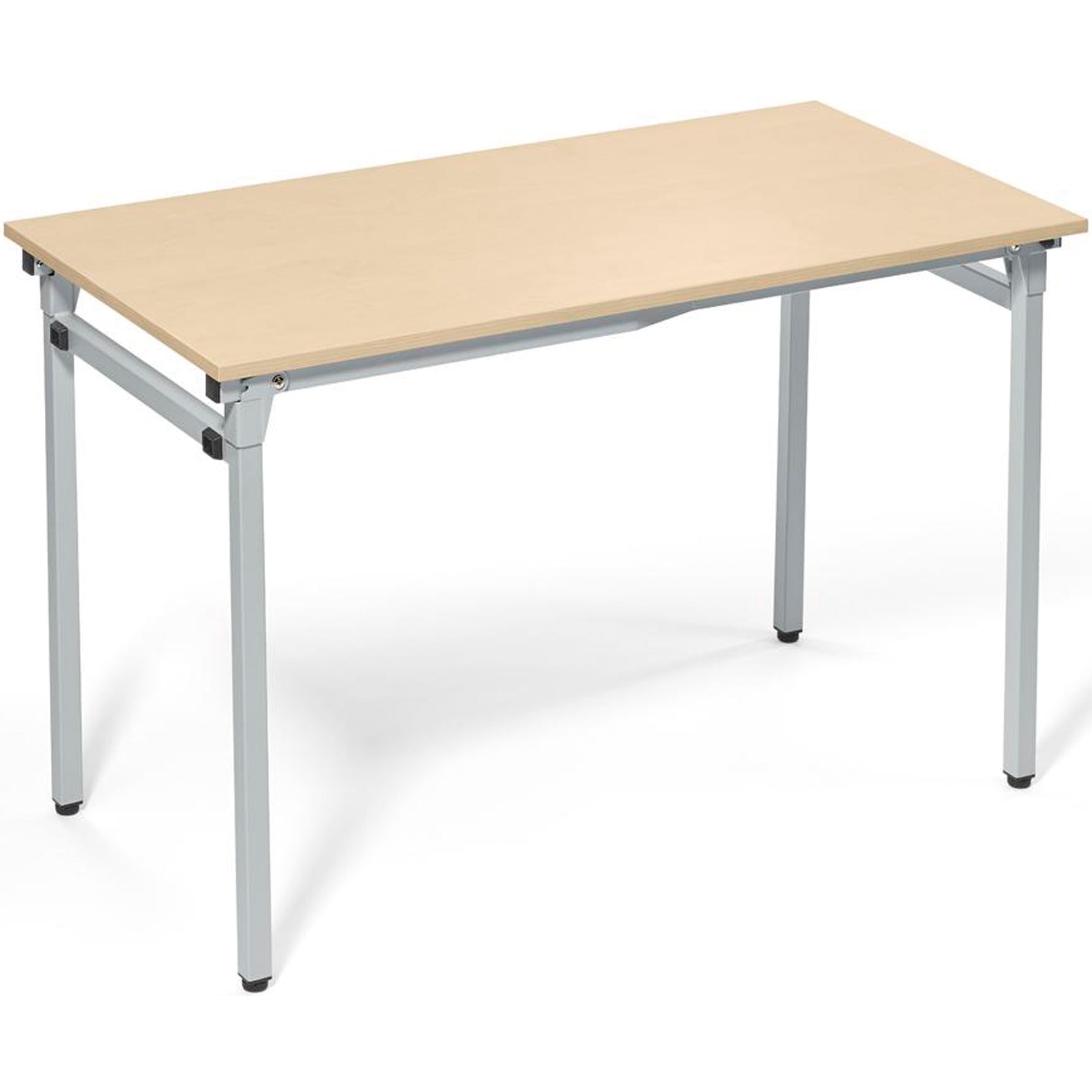Neutralware Konferenztisch 4-Fuß zusammenklappbar 1.200 x 720 x 600 mm (B x H x T) – Produktbild 2