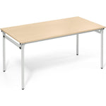 Neutralware Konferenztisch 4-Fuß zusammenklappbar 1.600 x 720 x 800 mm (B x H x T) – Produktbild 2