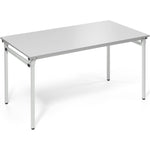 Neutralware Konferenztisch 4-Fuß zusammenklappbar 1.400 x 720 x 700 mm (B x H x T) – Produktbild 3